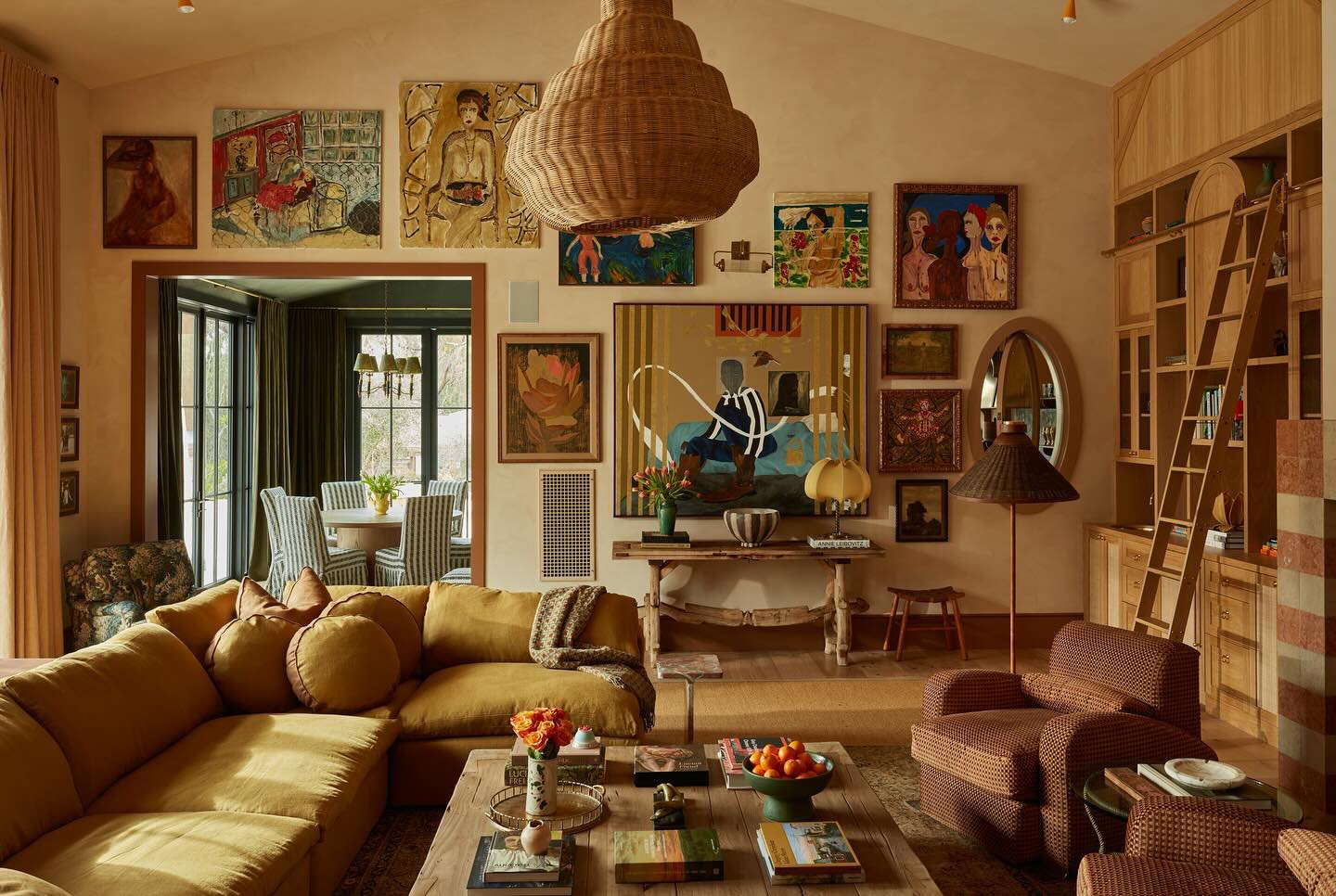 A Personal Gallery Wall With an Uneven Rhythm