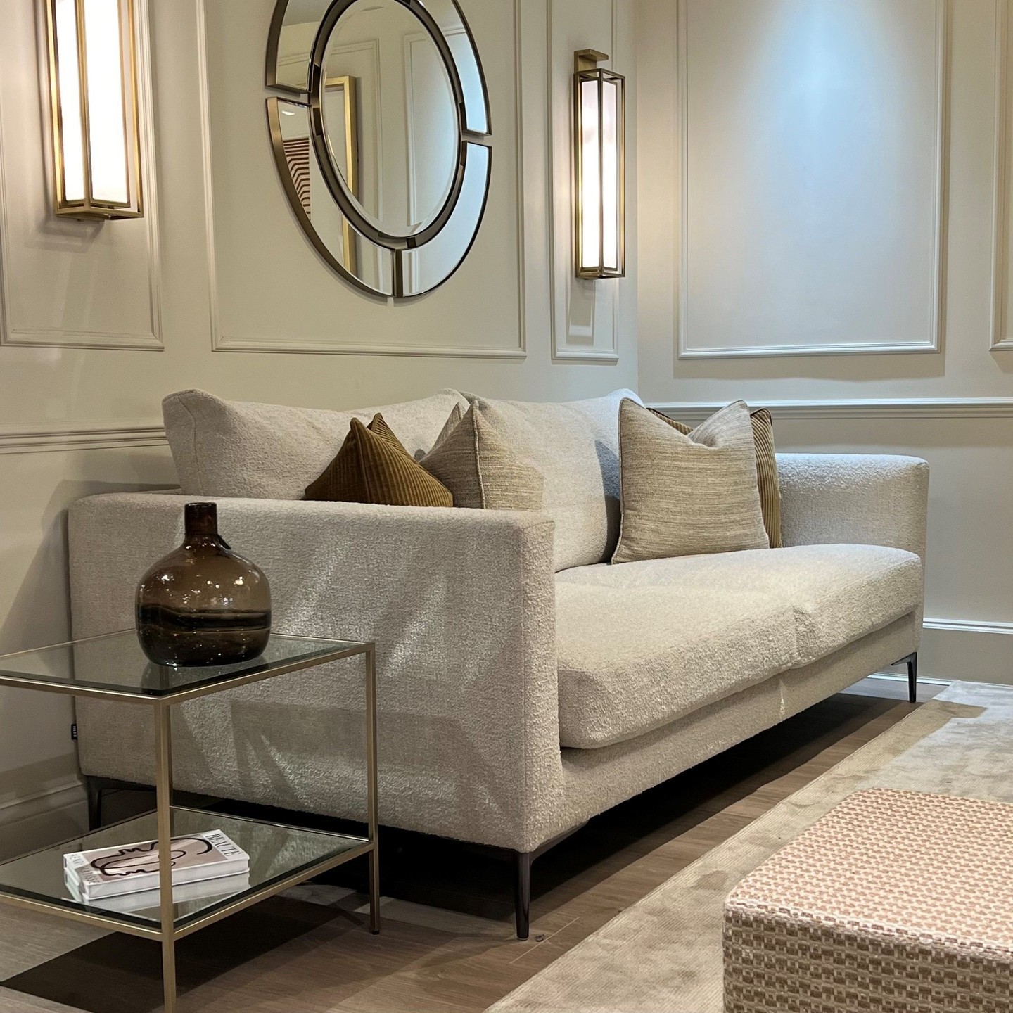 Paired Sconces That Make the Wall Glow