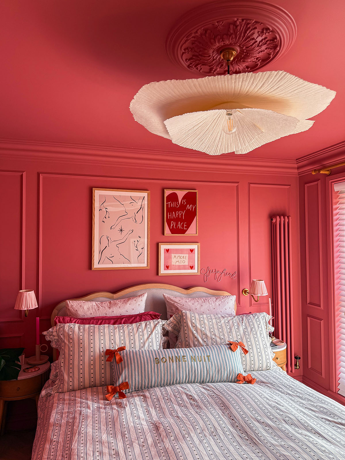 9. Carry a Rich Pink Across the Ceiling