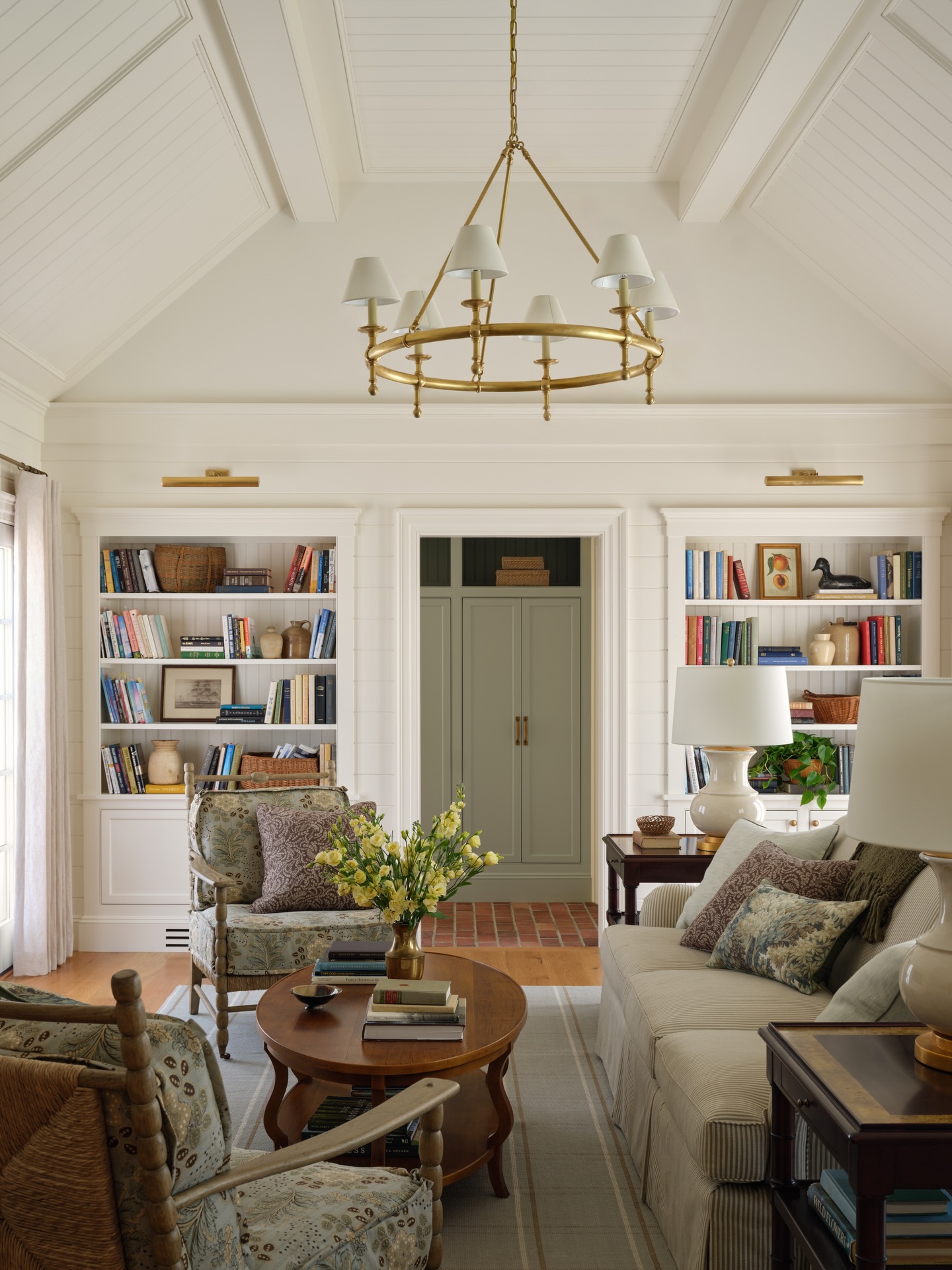 6. Build a Reading Room Around Open Shelves