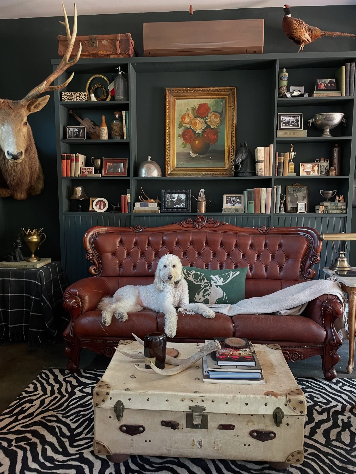 13. Make a Trunk the Coffee Table