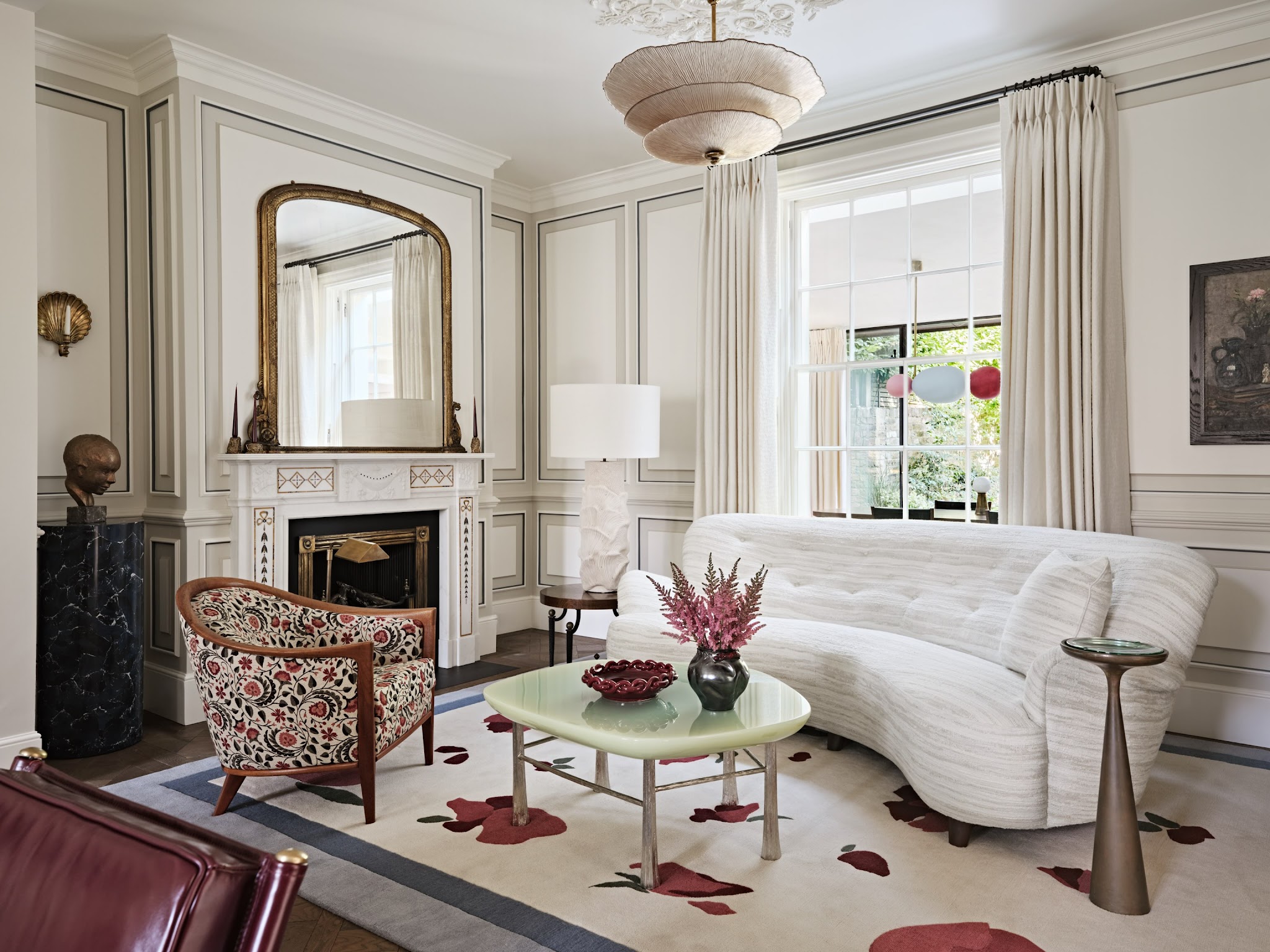 12. Layer Shell Shapes Into a Traditional Room