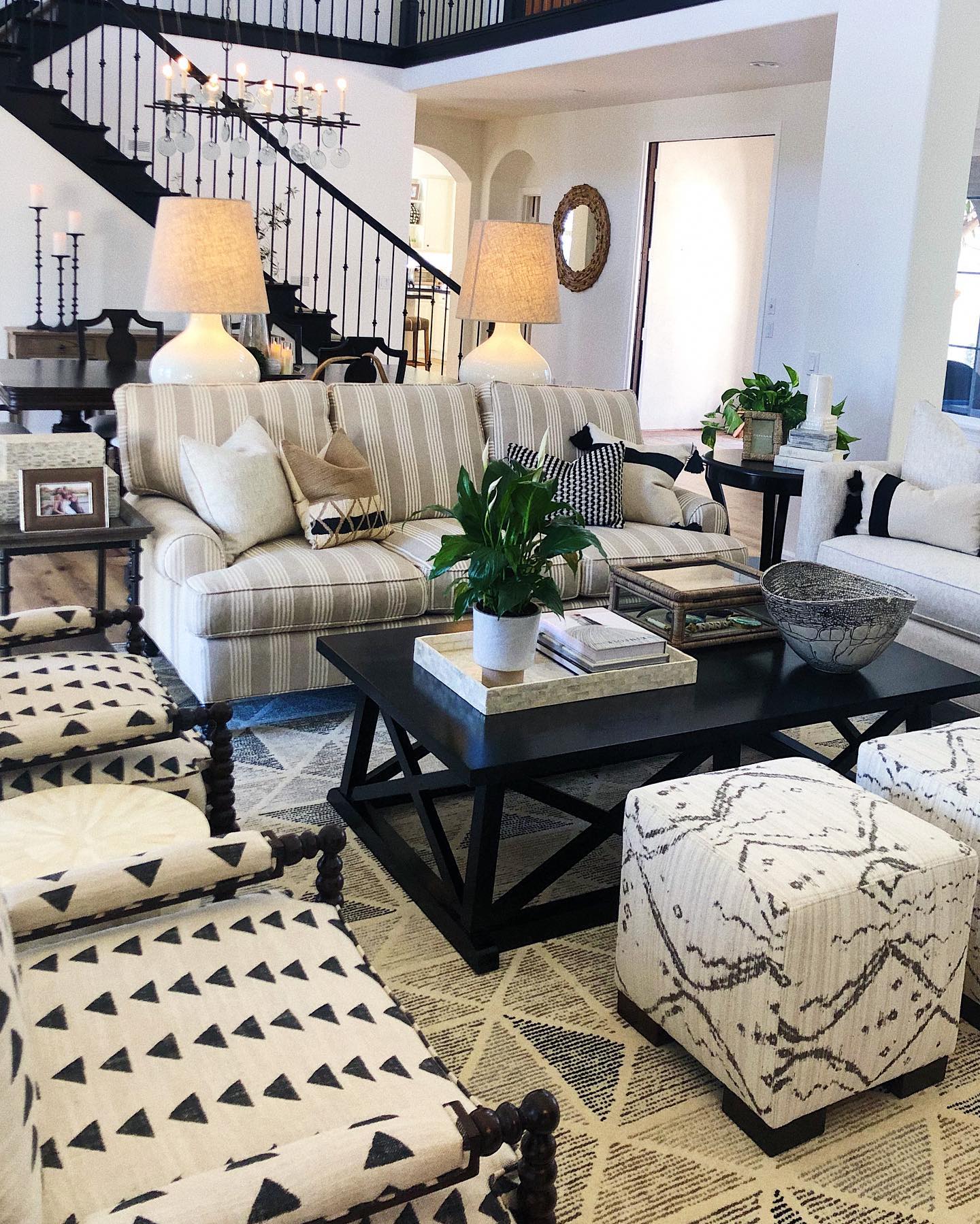 Mix Pattern Scales Across Cream Textiles