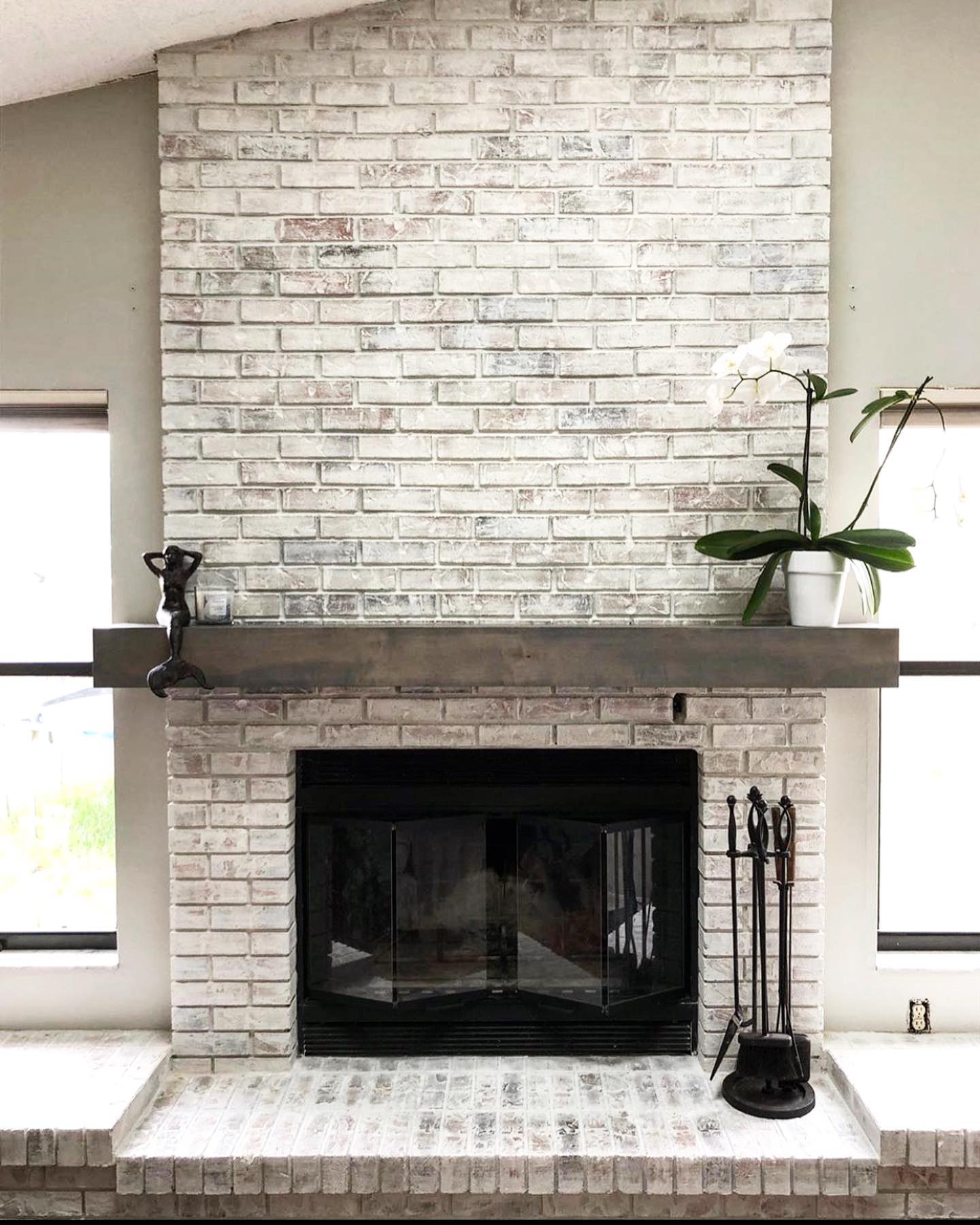 Keep Brick Variation Visible With Whitewash