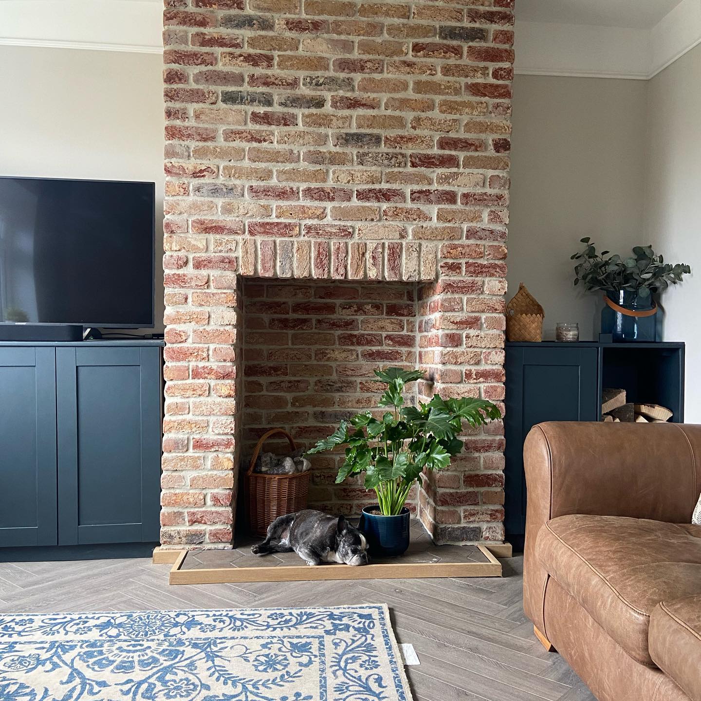 Let Varied Brick Stand Without a Mantel