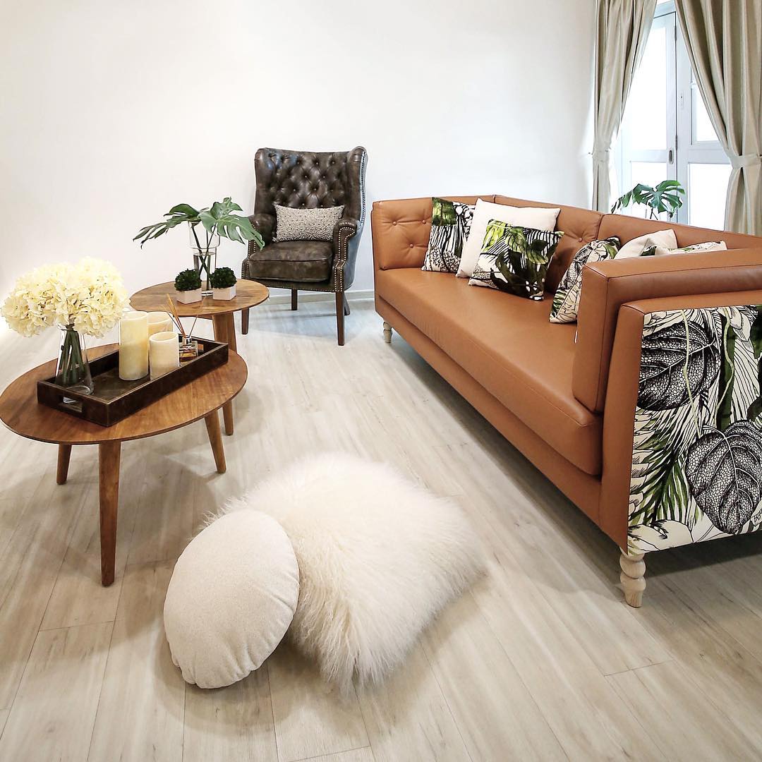 Bring Brown to Life with Botanical Prints