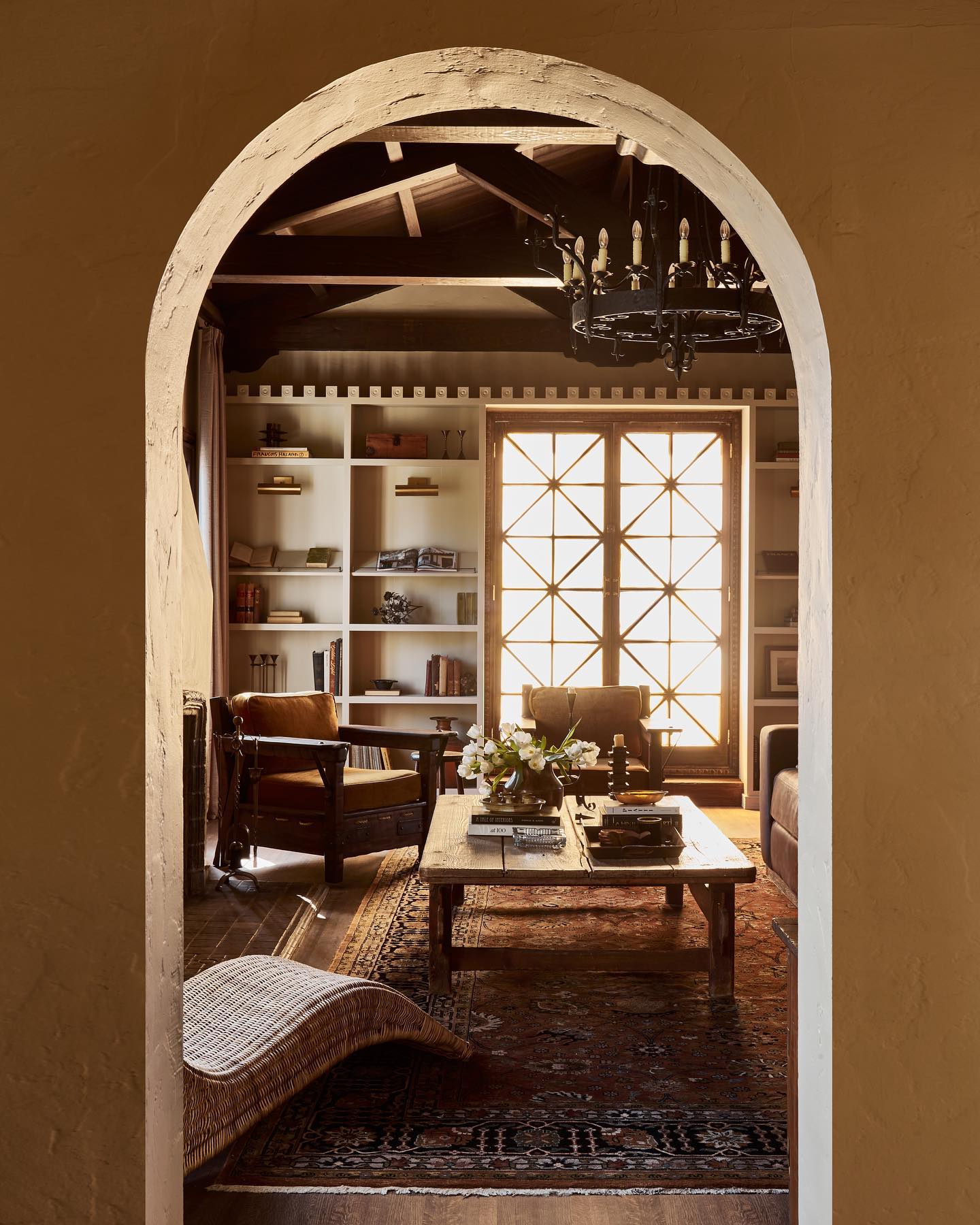 Frame the Room Through an Existing Archway