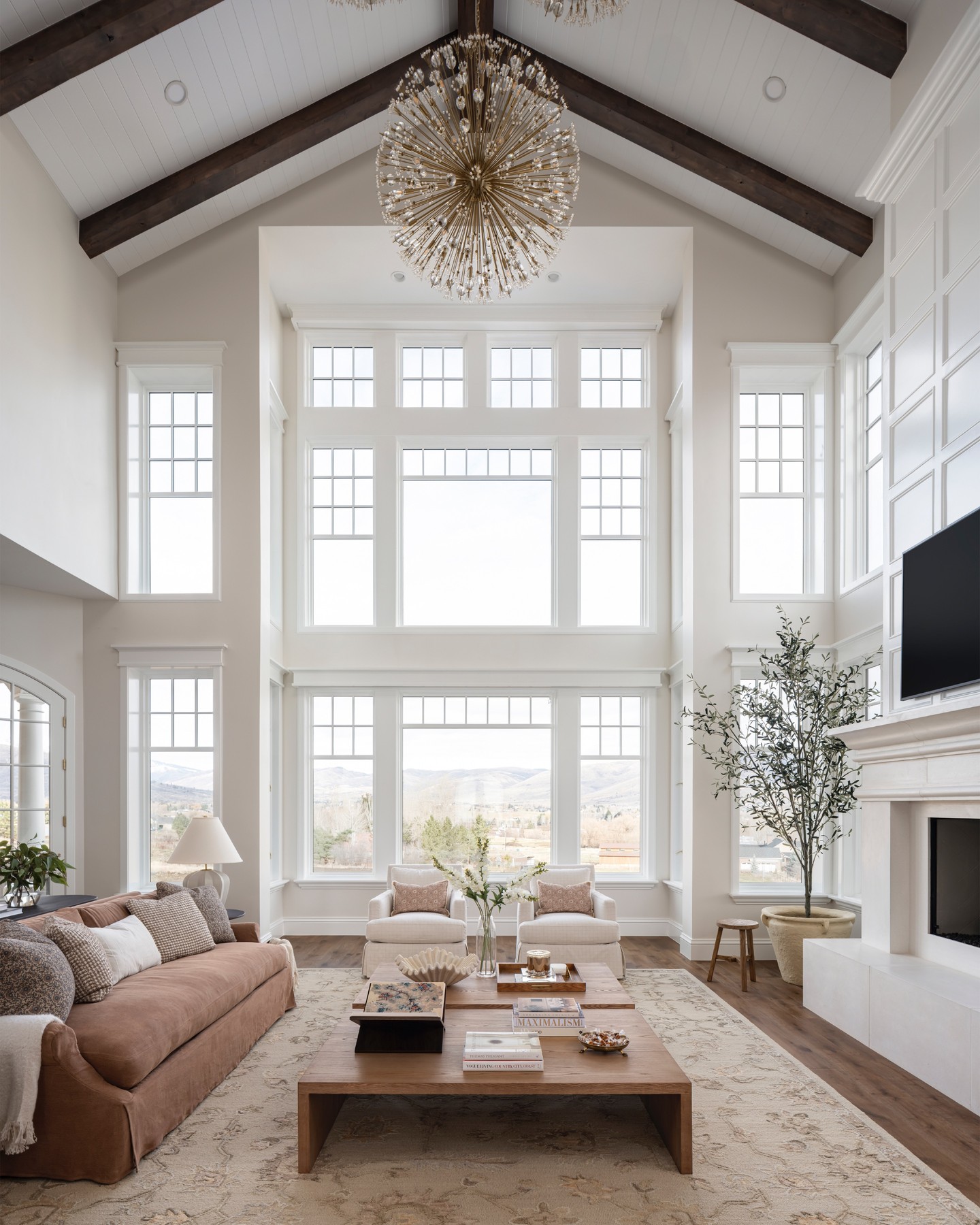 Fill an Open Corner With a Tall Plant