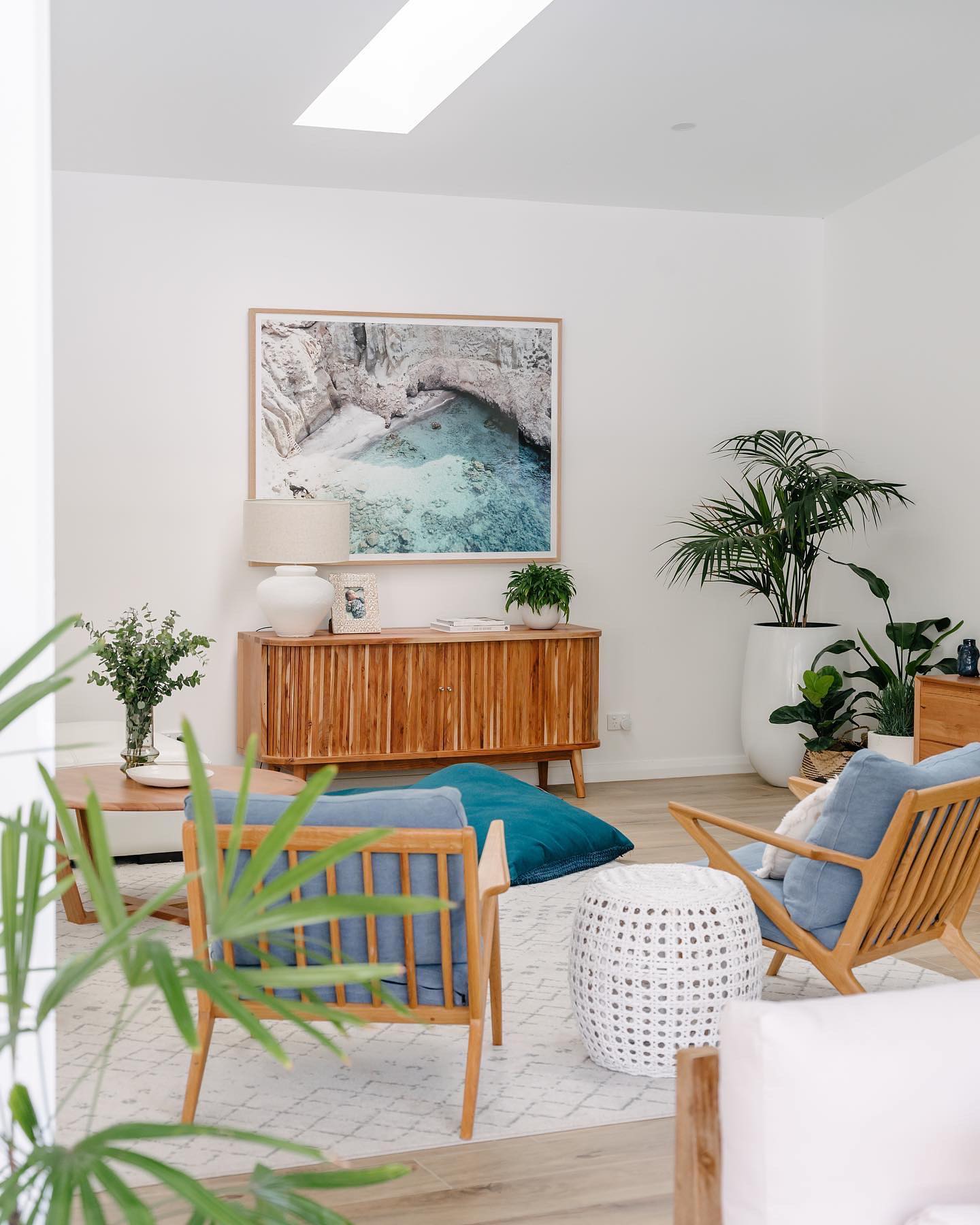 Build a Coastal Palette Around One Large Photograph