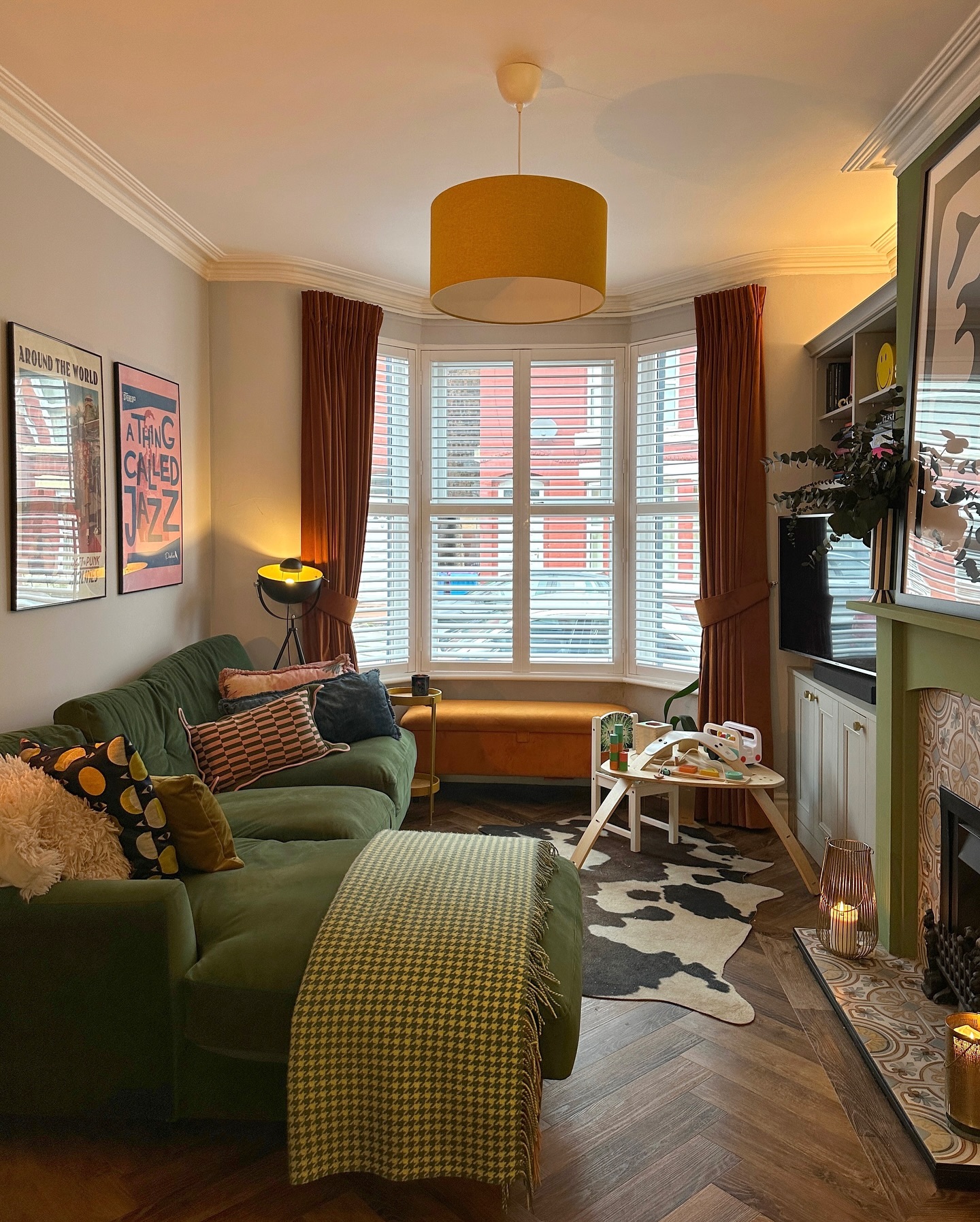 12. Choose a Compact Chaise Sofa for Lounging