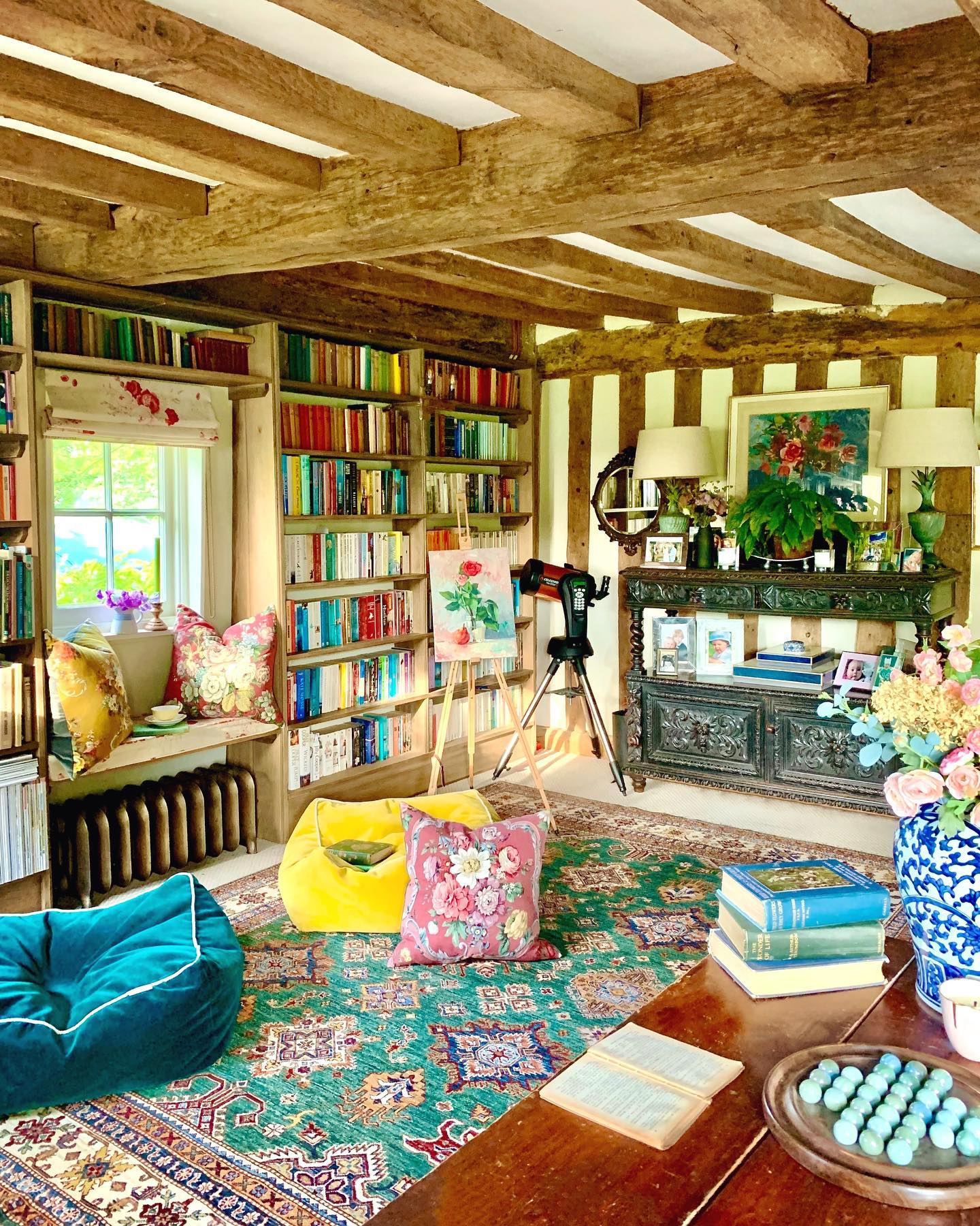 Make Space for Books, Hobbies, and Floor Cushions