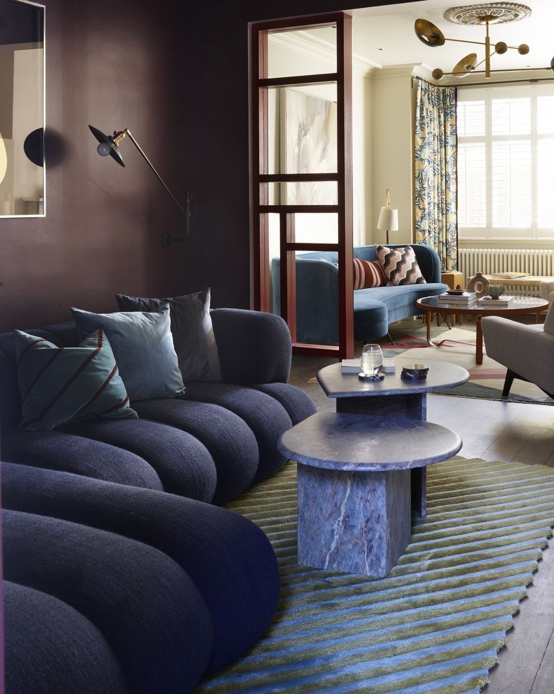 Connect Dark and Light Rooms with Repeated Color