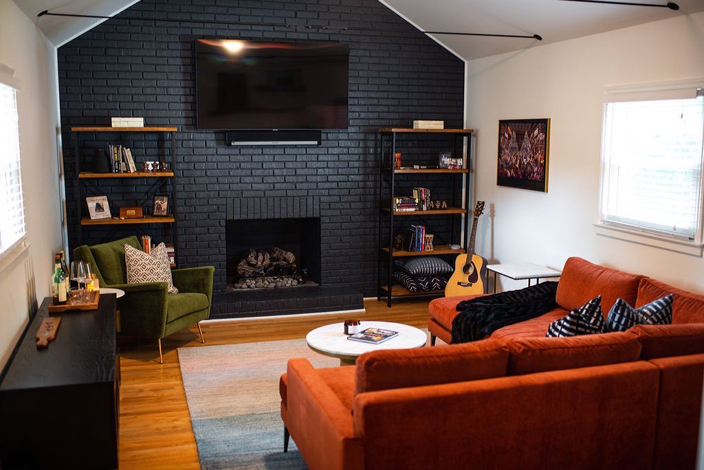 Make the Gable End Wall Your Dark Feature