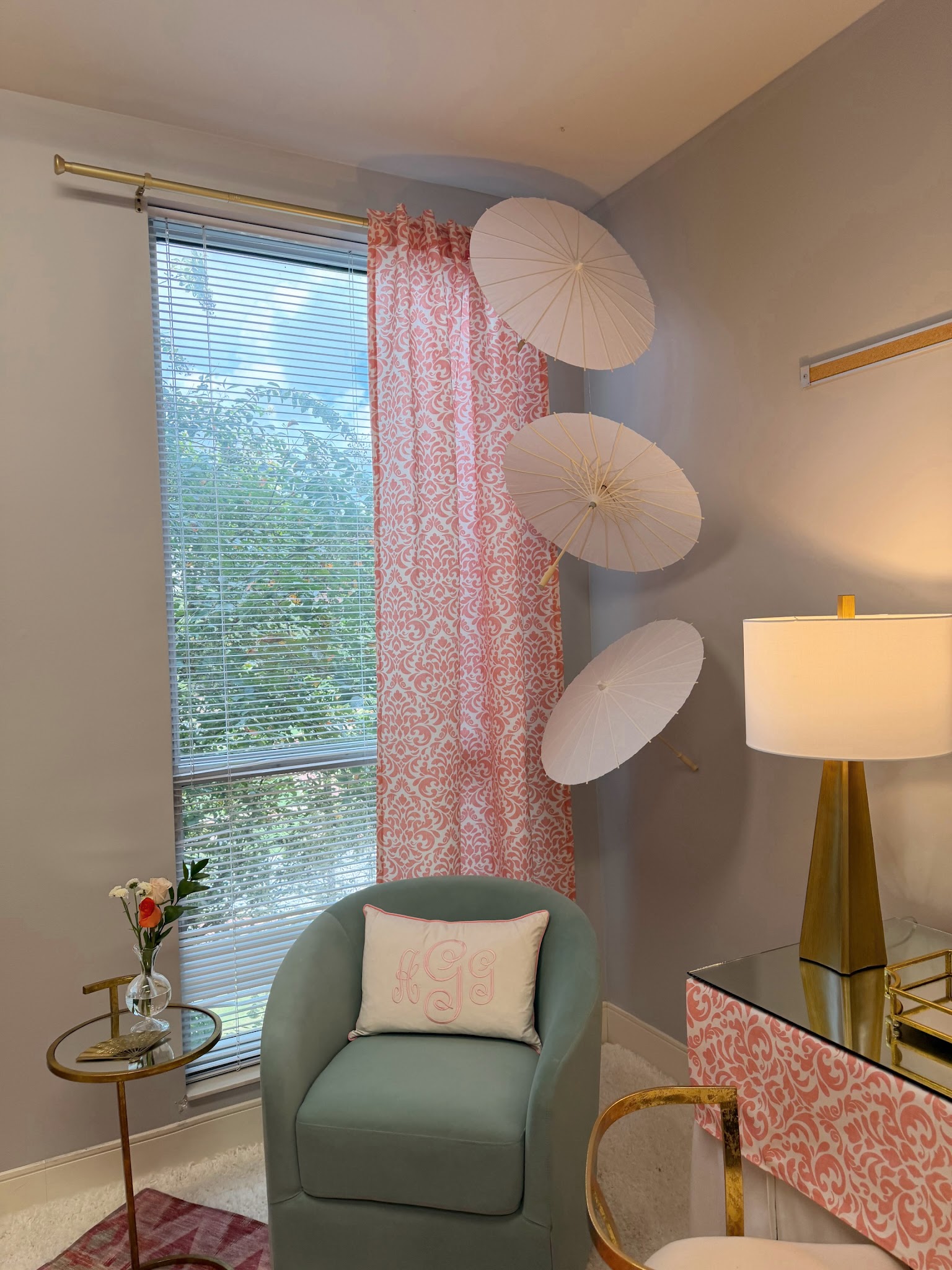 5. Fit a Tiny Table Beside a Chair