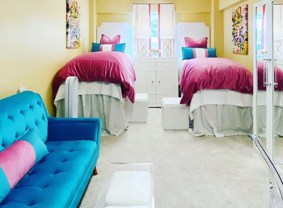 17. Choose a Sofa in a Saturated Color
