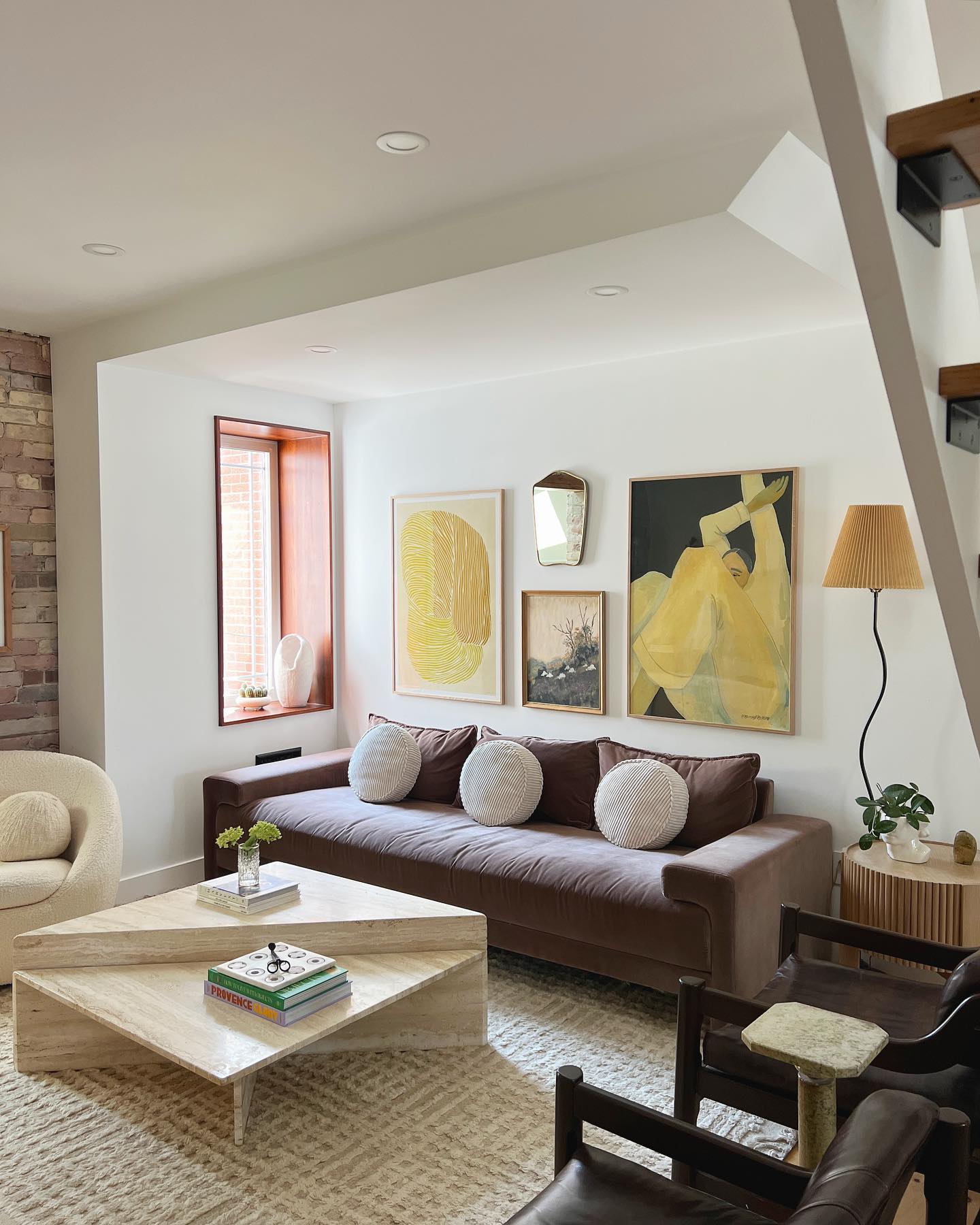 6. Repeat Ochre in Artwork and Lighting