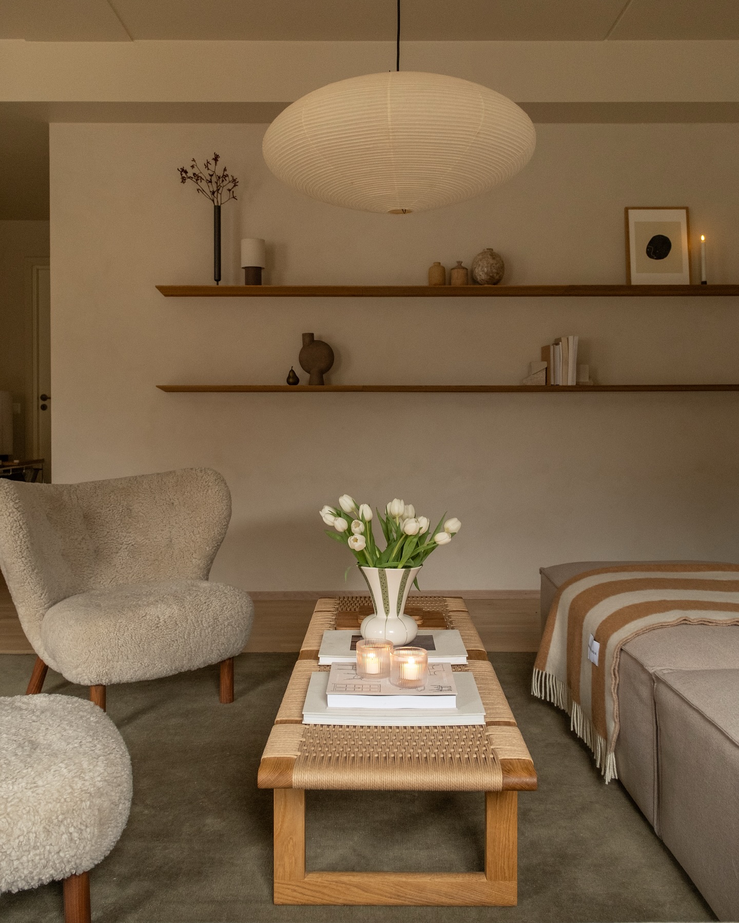 8. Leave Breathing Room on Floating Wood Shelves