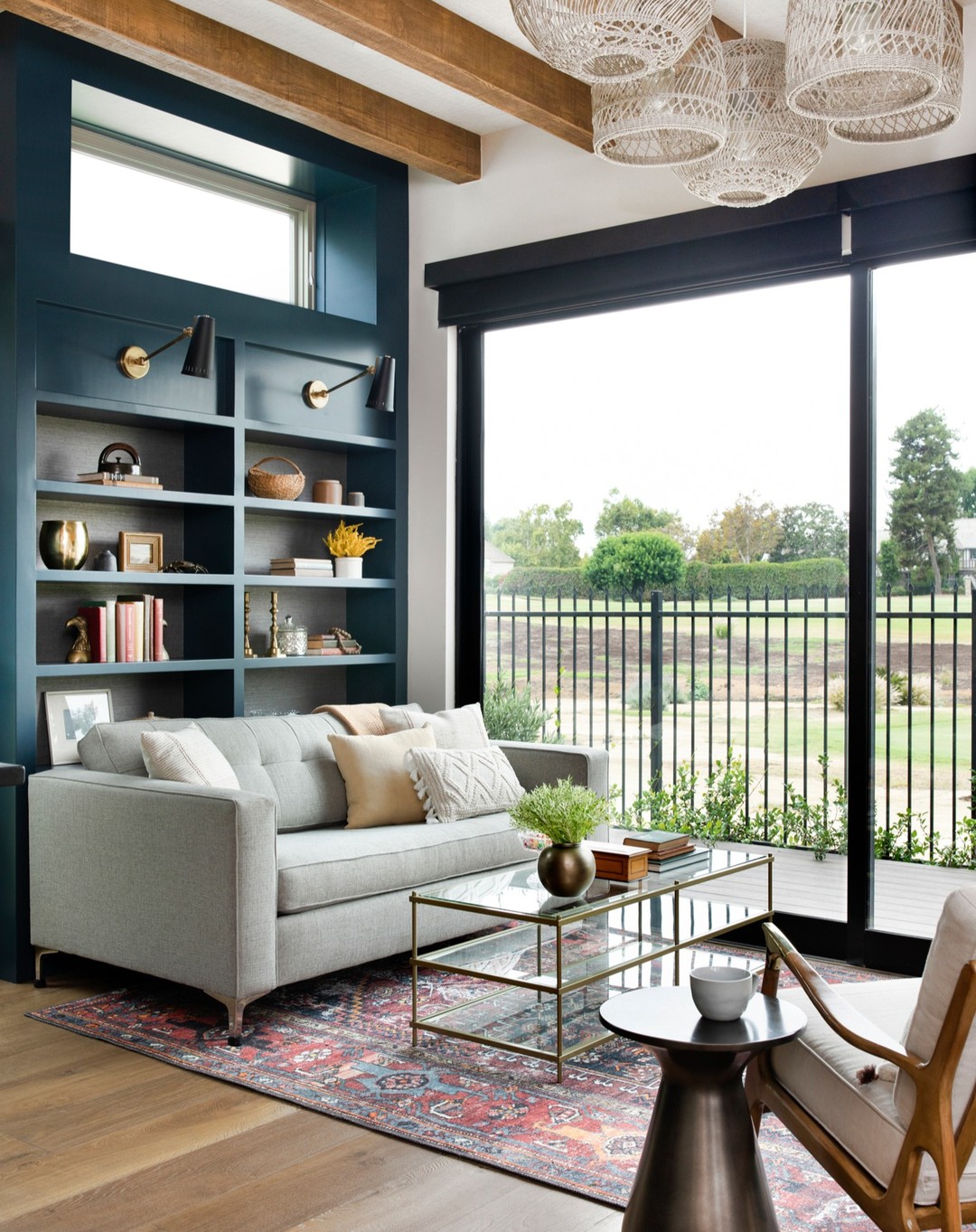 Build A Bookcase Wall Around A High Window