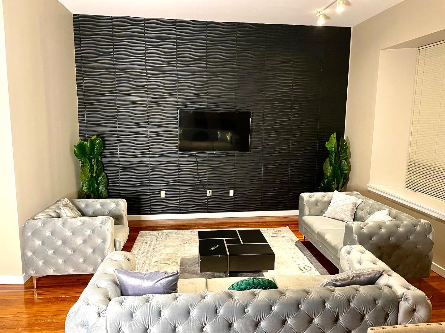 Add Depth With Repeating Wave Relief Panels