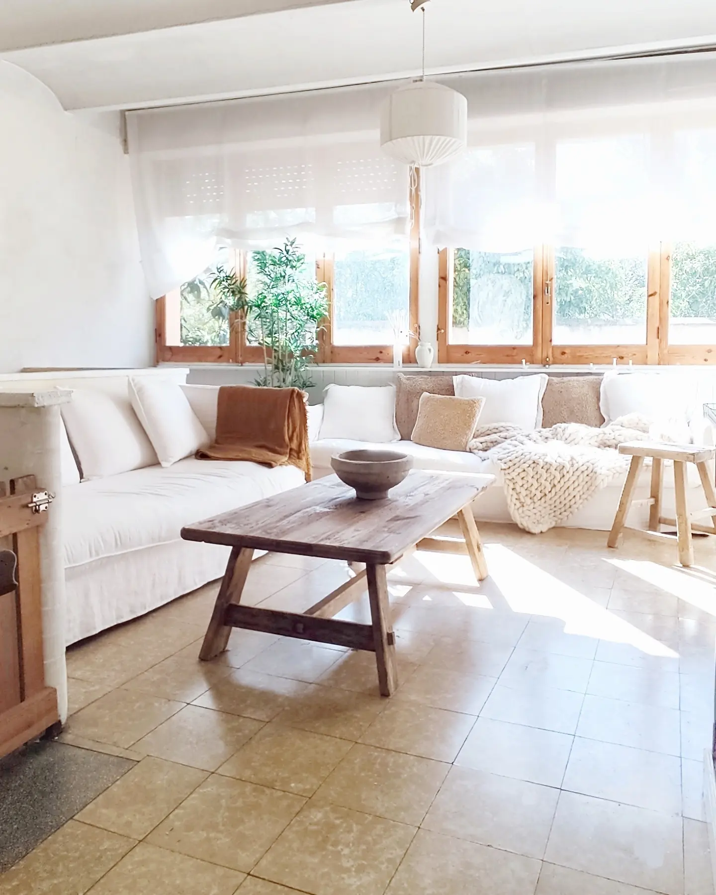 5. Filter Daylight Around Warm Wooden Windows