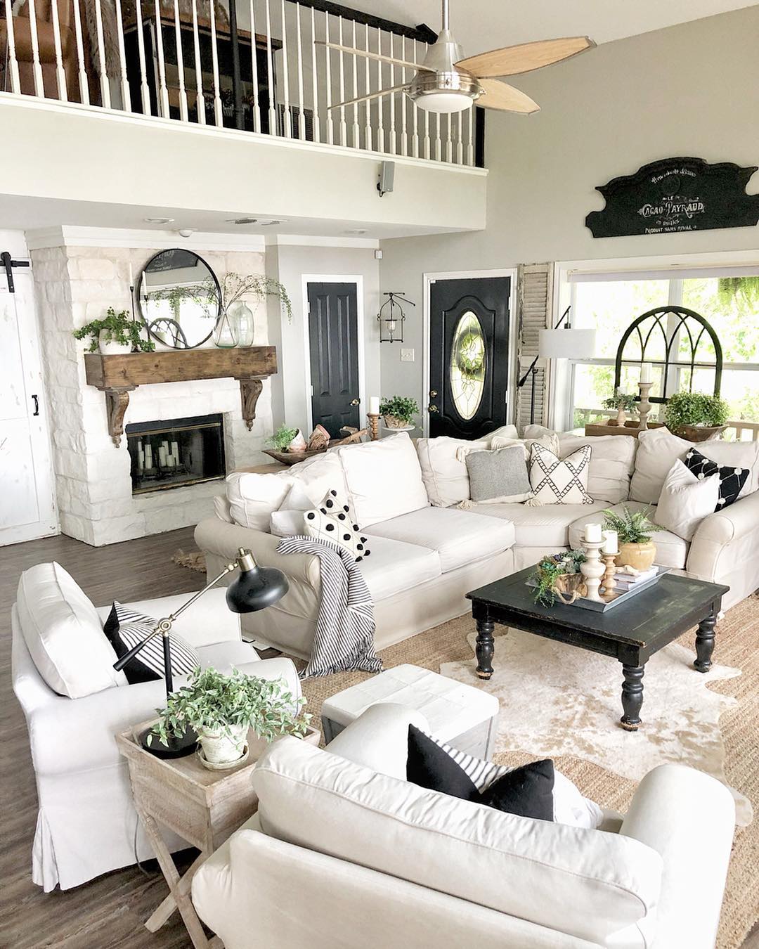 Use a Sectional to Define an Open Entry