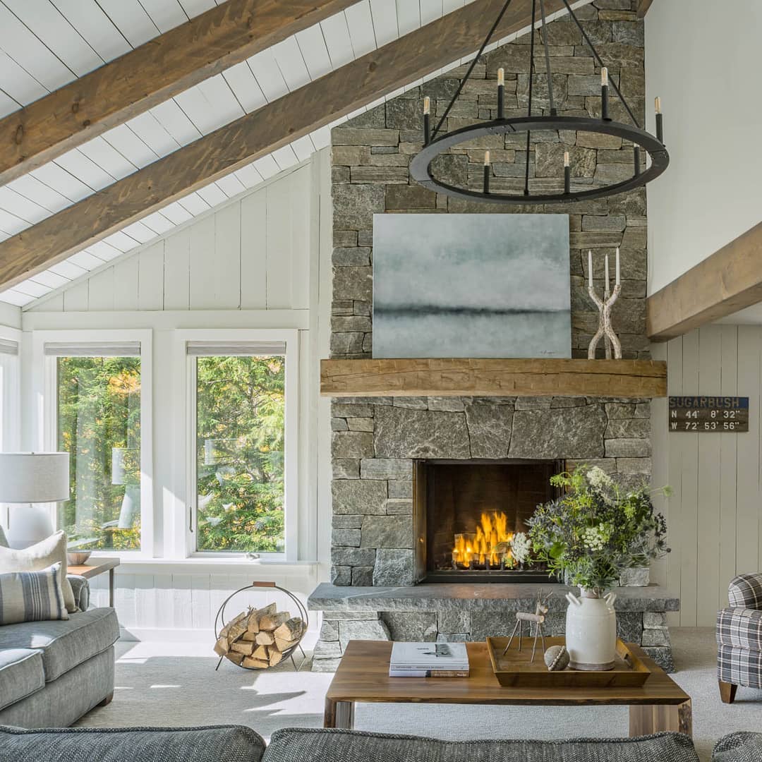 Coordinate Beam and Mantel Finishes for a Cohesive Refresh
