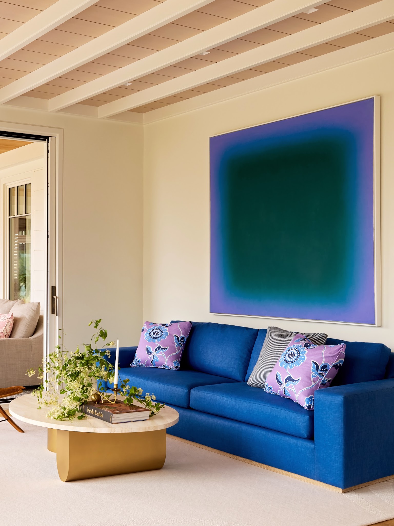 18. Let a Large Painting Supply the Green