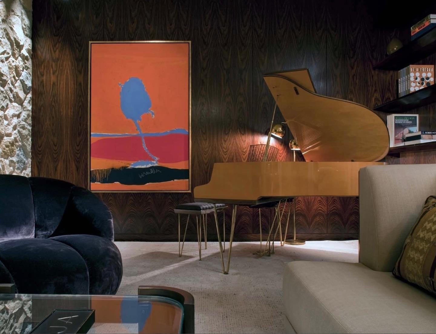 3. Build the Palette Around One Large Painting