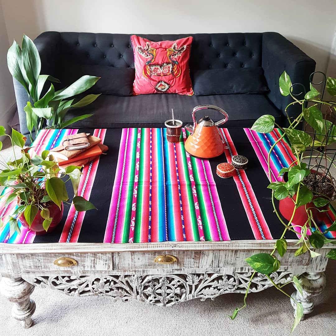 17. Give the Coffee Table a Daily Purpose