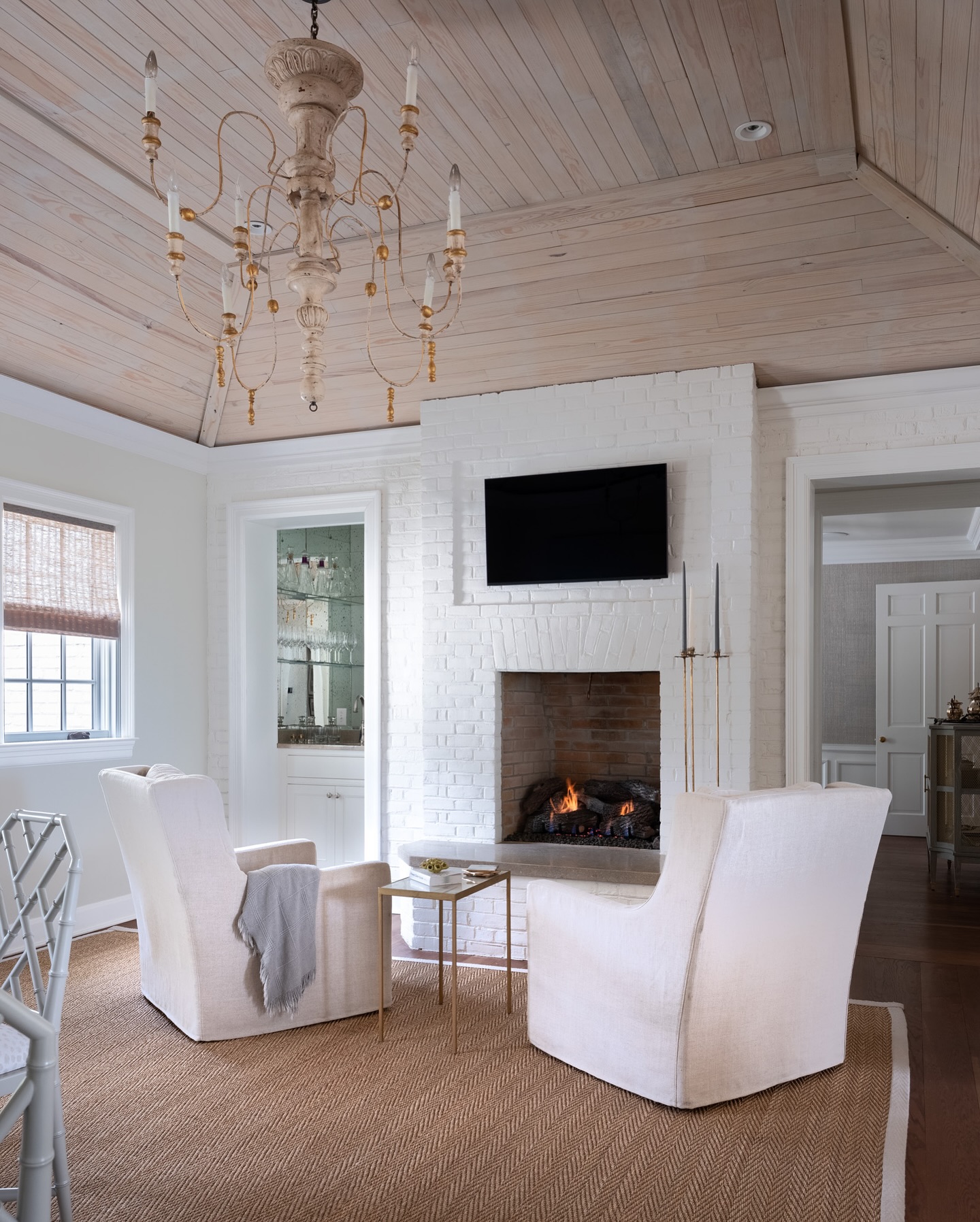 5. Make Two Fireside Chairs Feel Like a Room