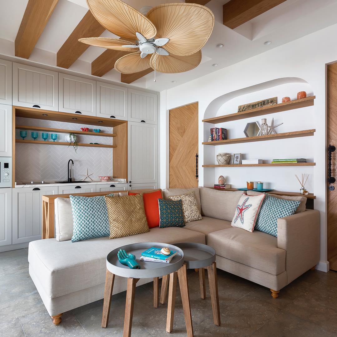 17. Use Nesting Tables Beside a Sectional