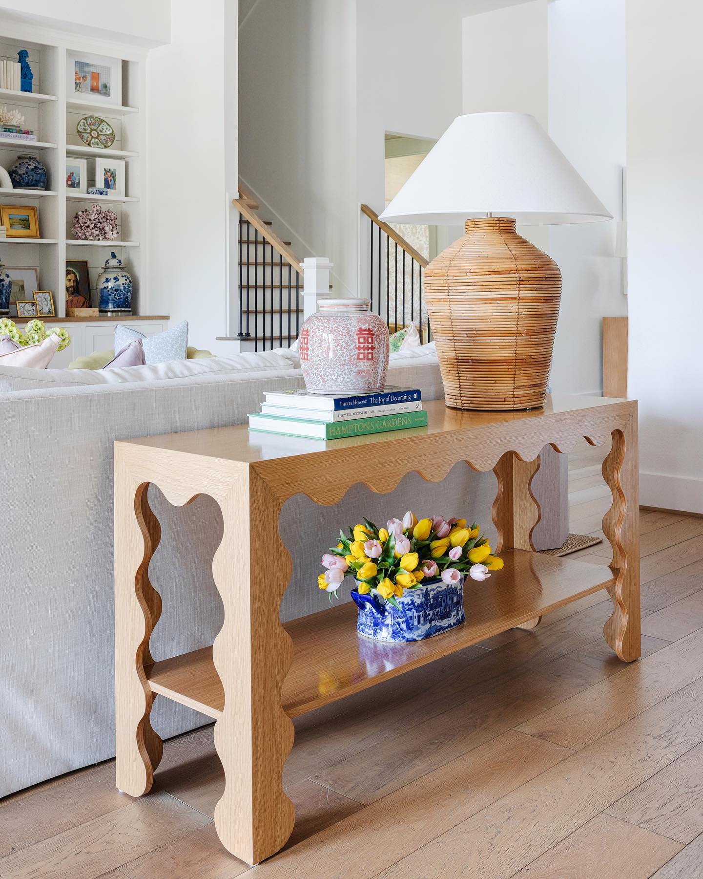 5. Add Movement With Scalloped Wood Details