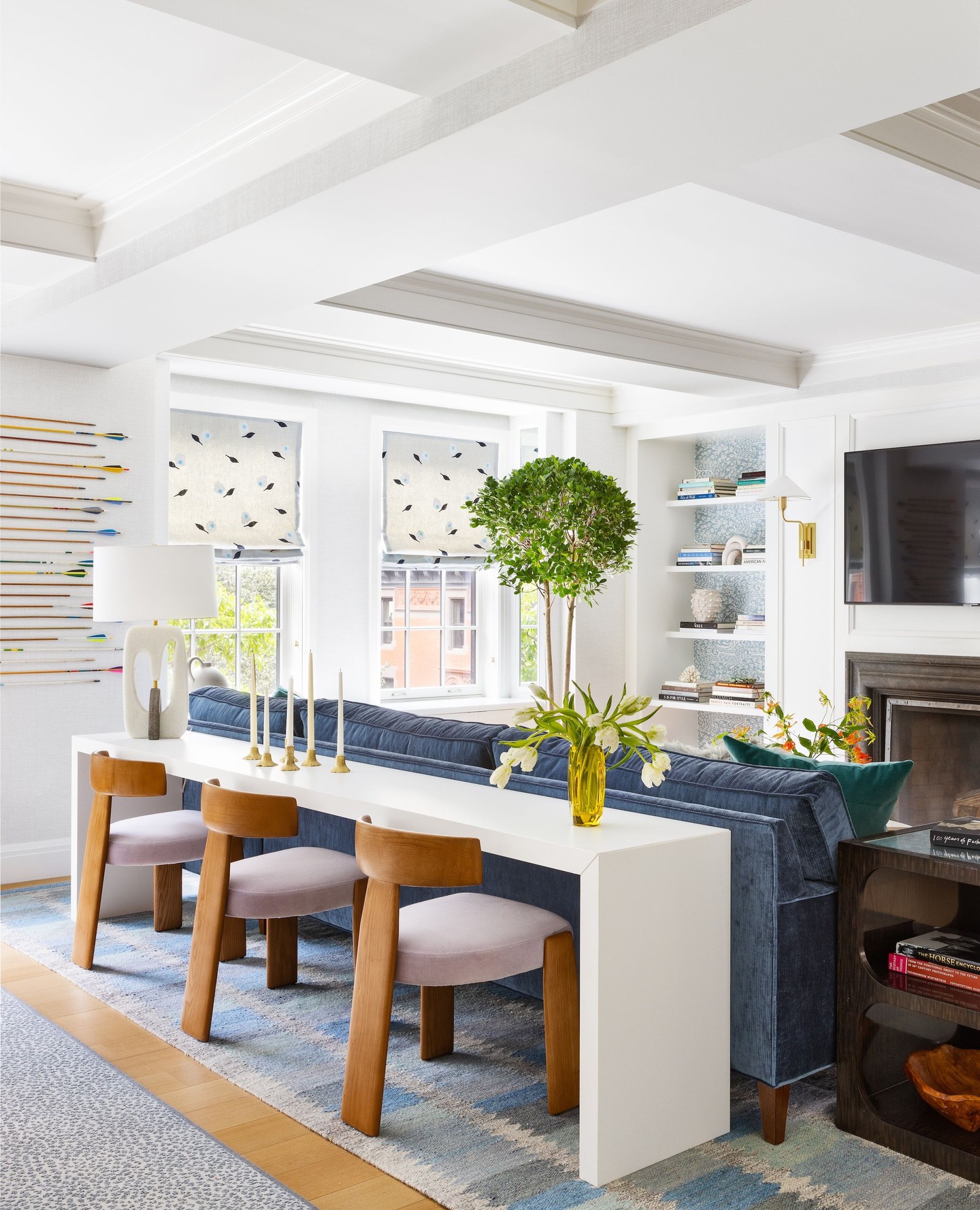 9. Turn the Sofa Back Into a Casual Work Perch
