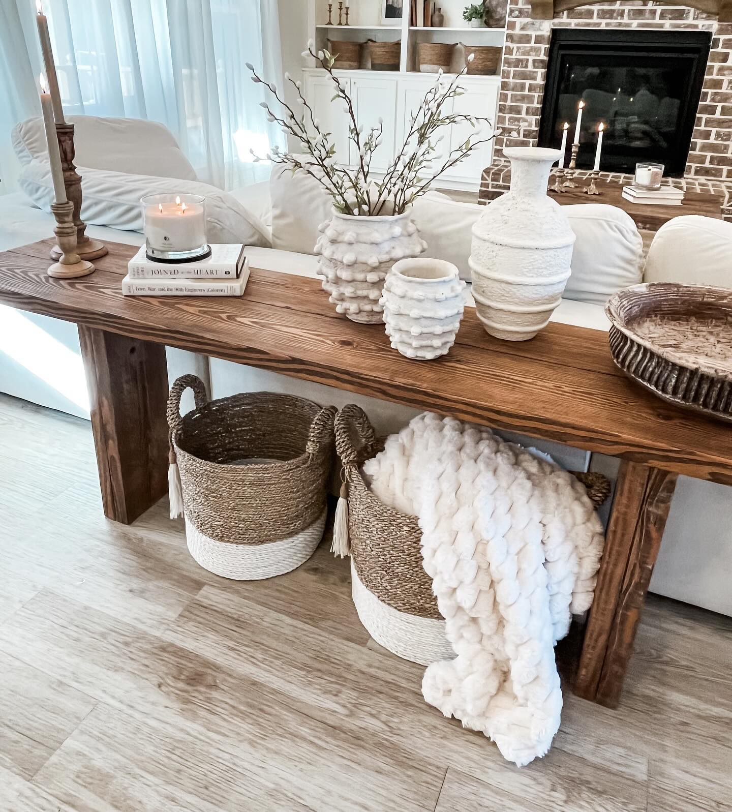 11. Rustic Grain and White Pottery