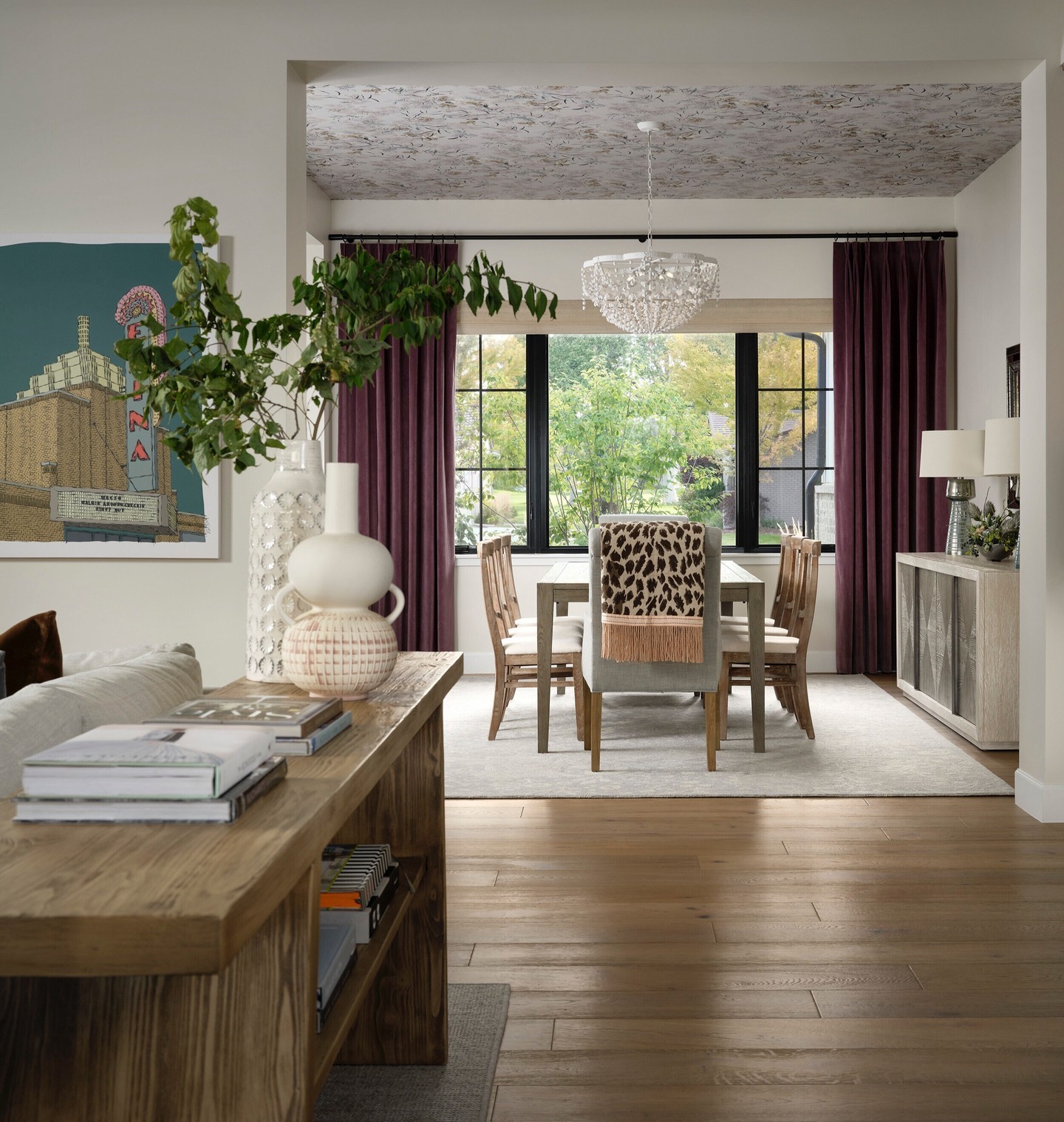 17. A Console That Connects Two Rooms