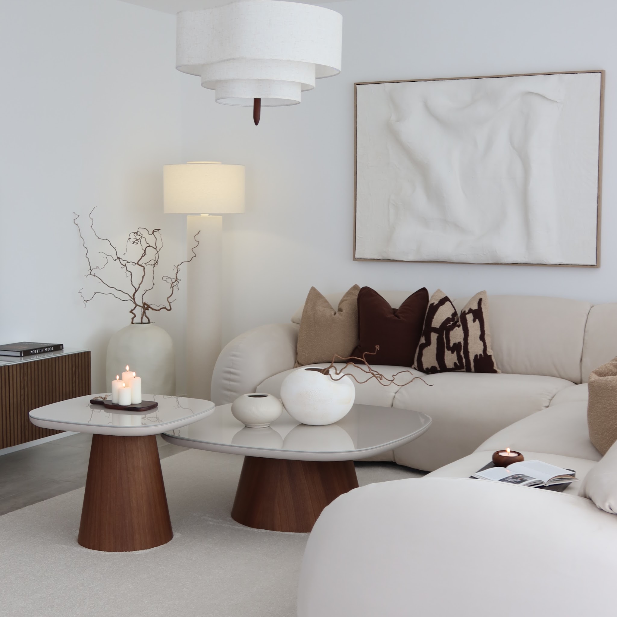 11. Add Texture With Tonal Wall Art