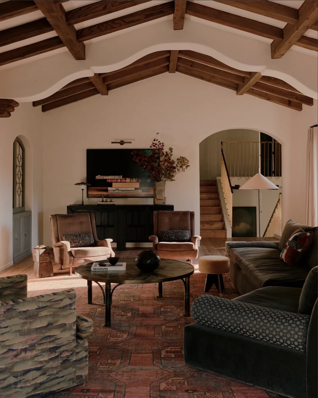 5. Vary Pattern Sizes Across the Seating