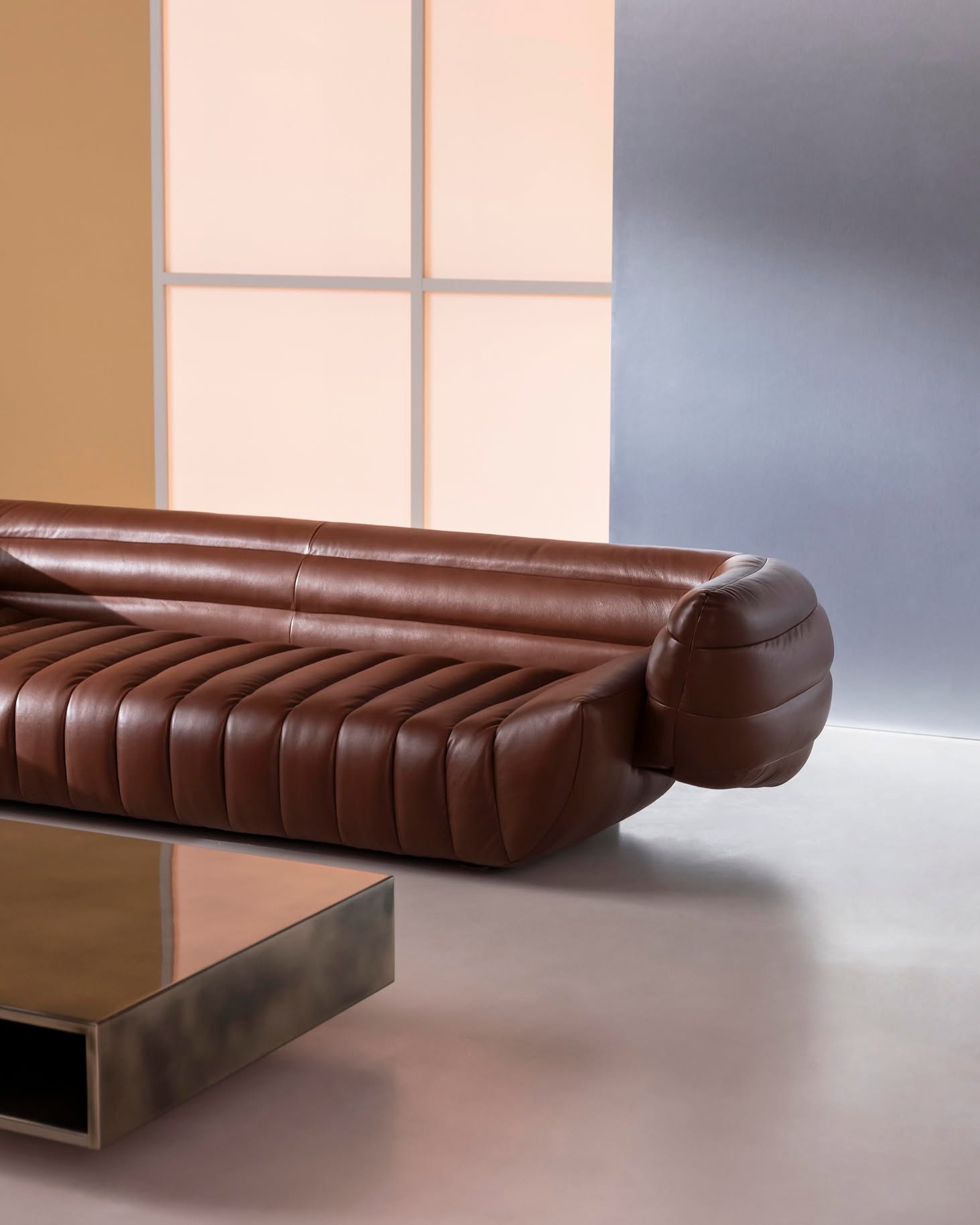 17. Let Channel Tufting Lead a Minimalist Brown Palette