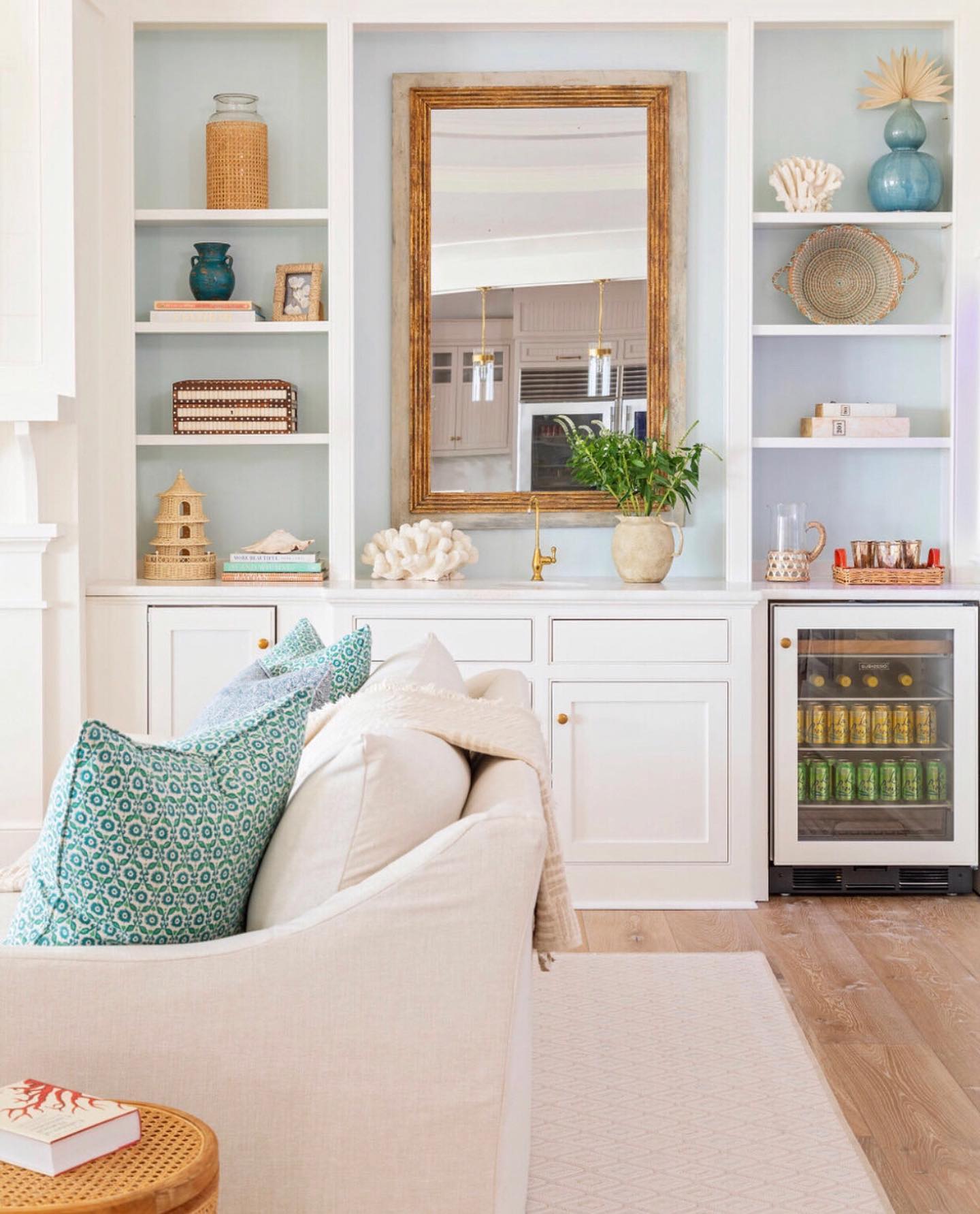 7. Fit a Serving Station Into a Recess