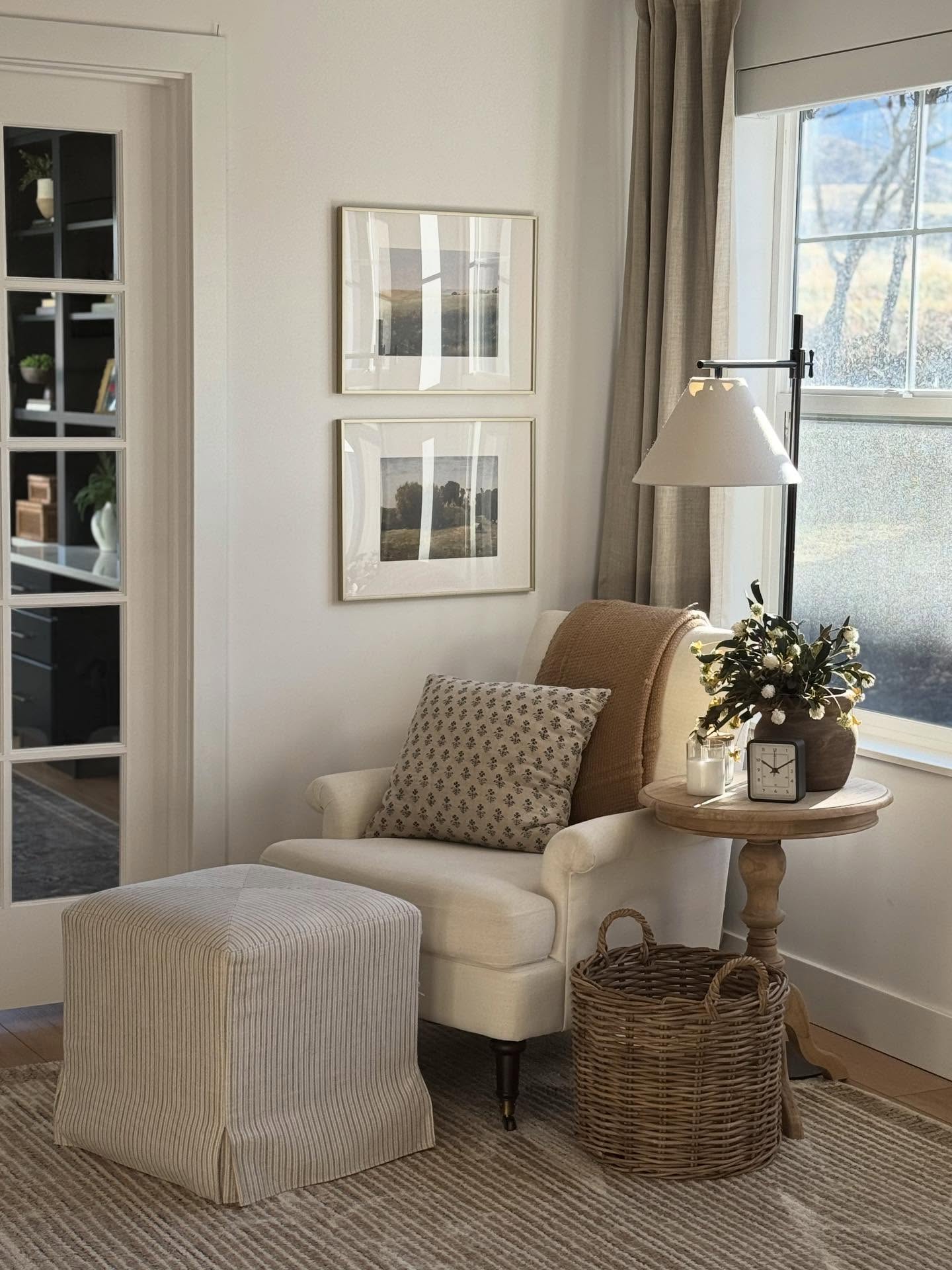 16. Add a Movable Footstool and a Basket