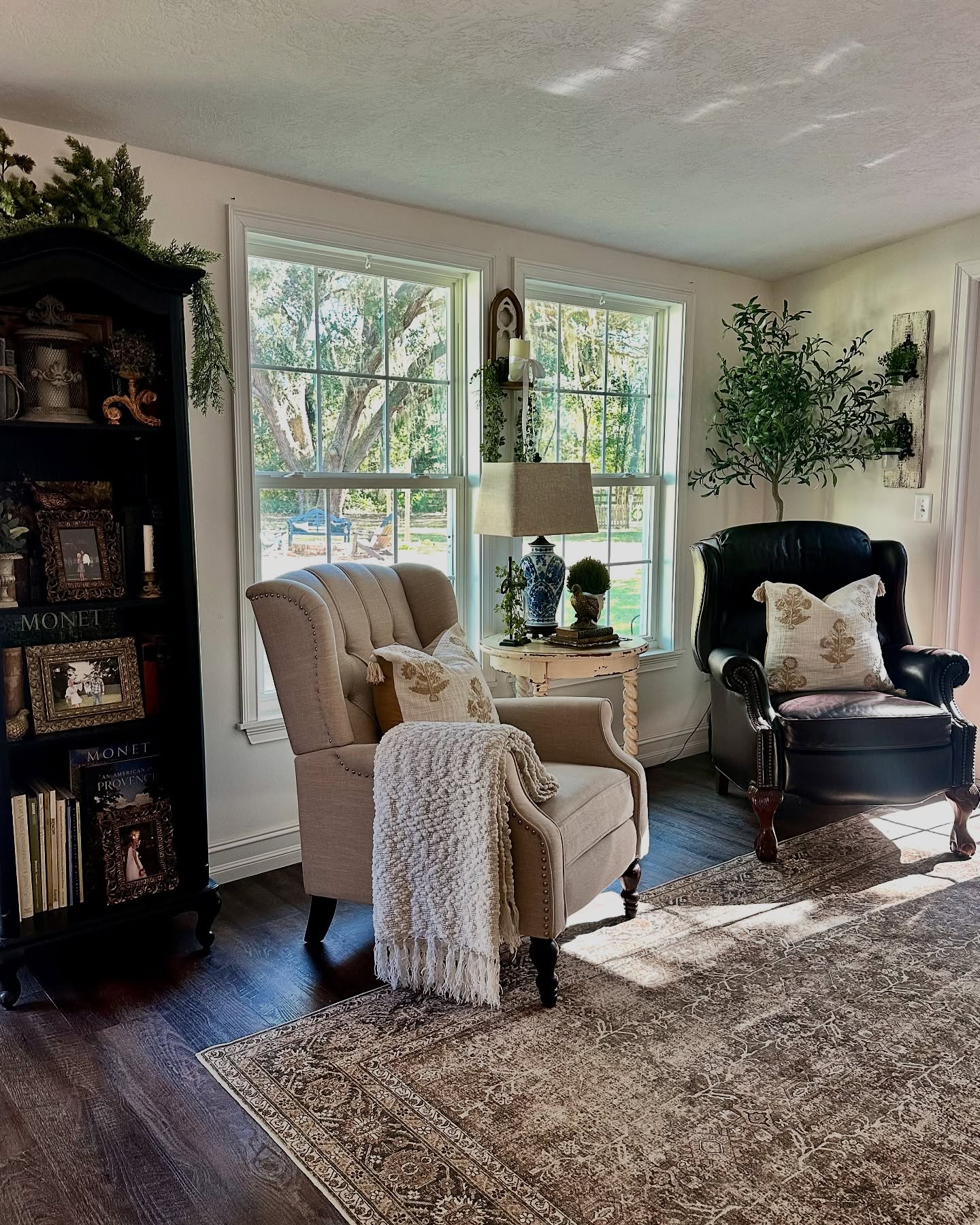 19. Unify Different Armchairs with Matching Cushions