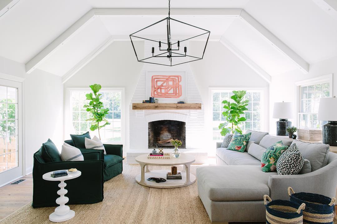 5. Balance a Sectional With Matching Armchairs