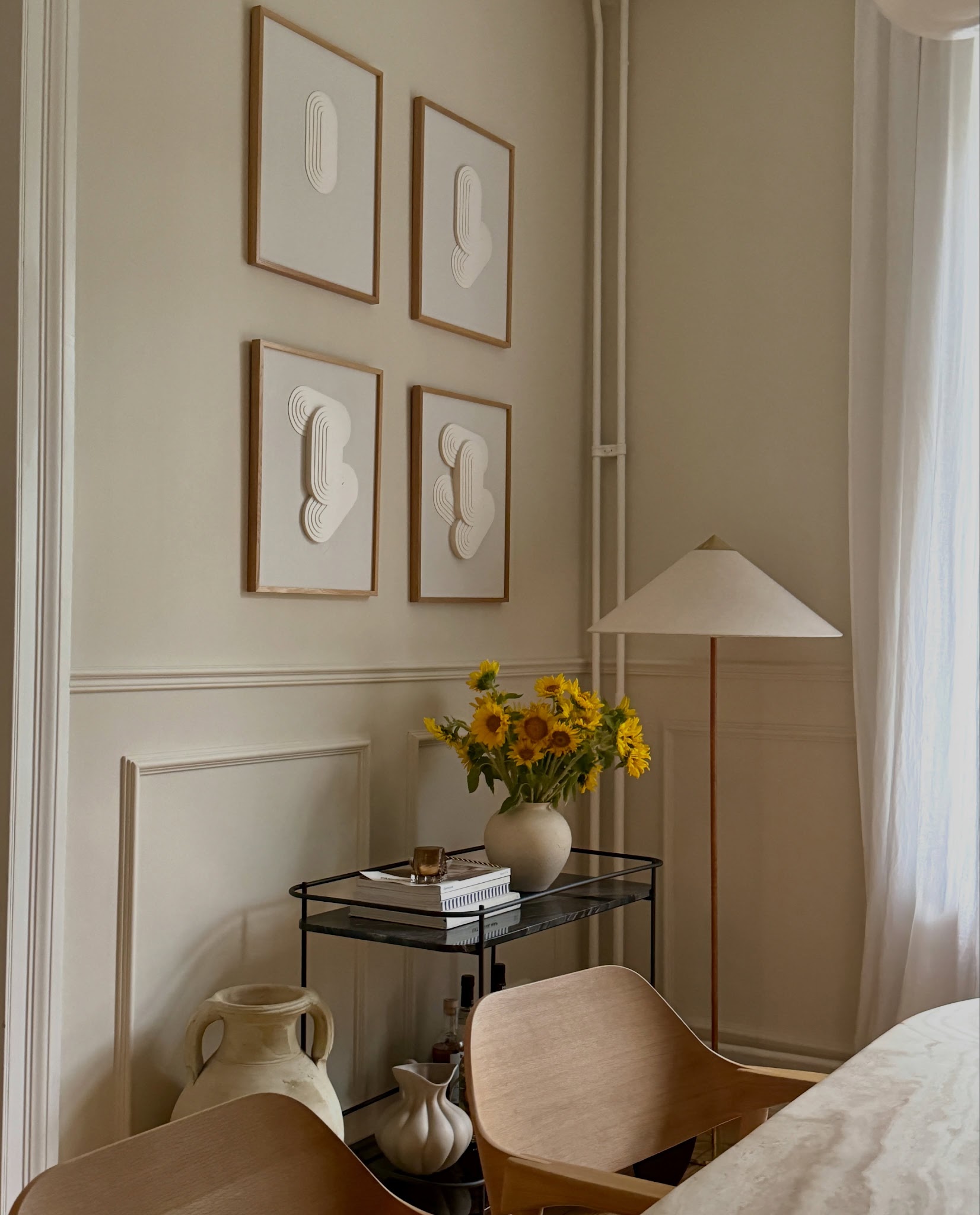15. Balance a Gallery Wall with a Broad Cone