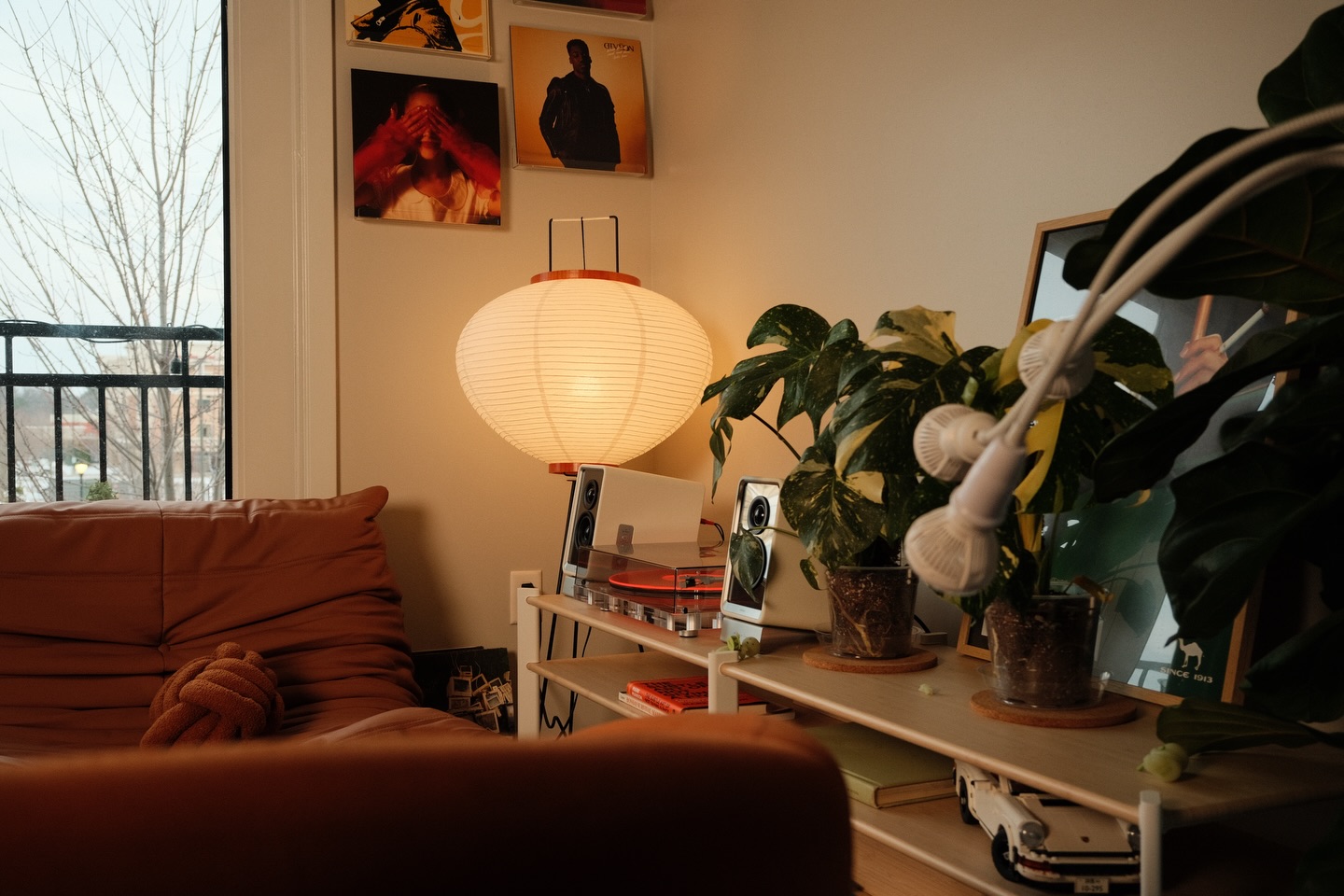 19. Warm a Listening Corner with a Paper Globe