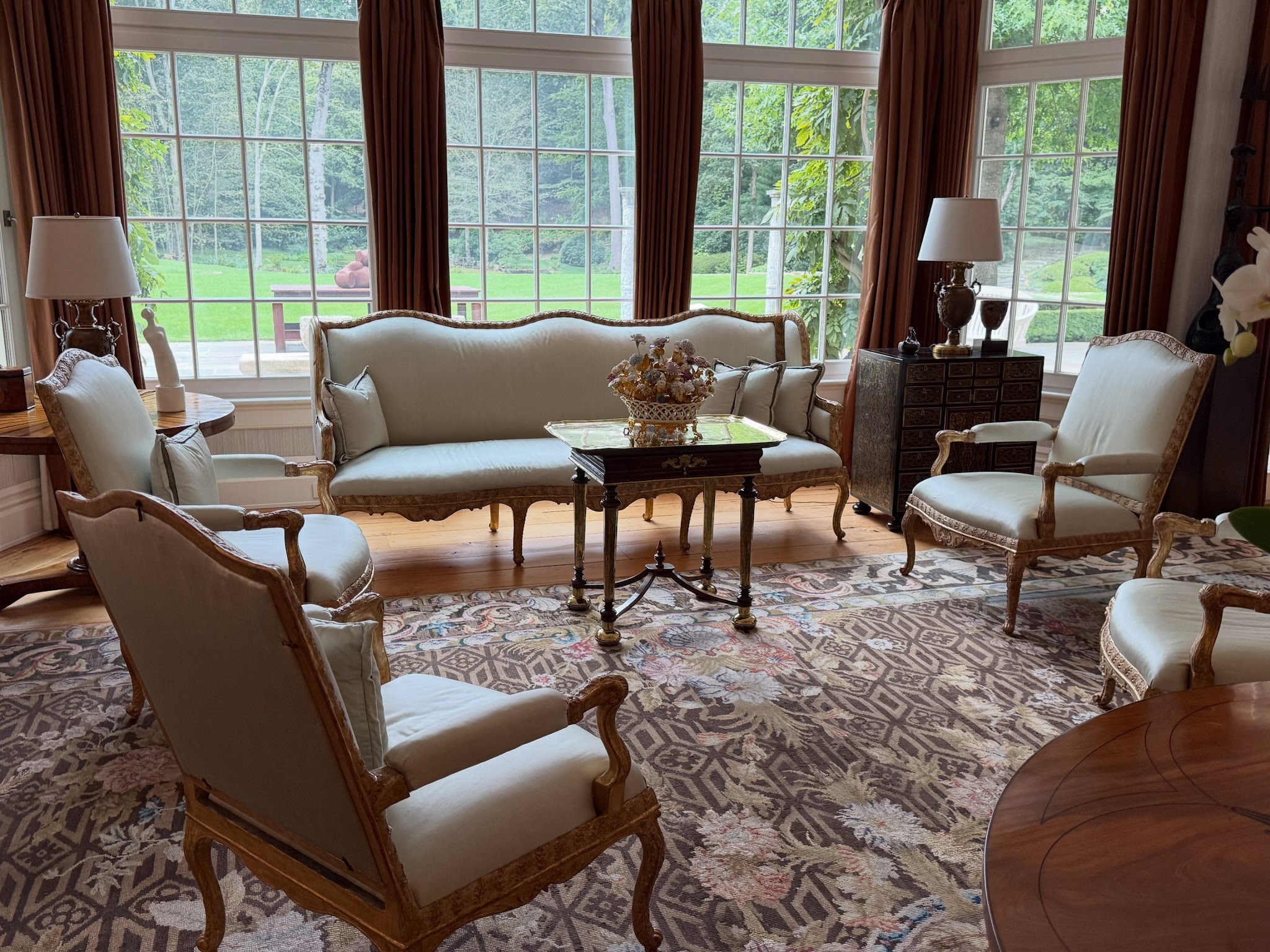 11. Arrange Antique Seating for Conversation