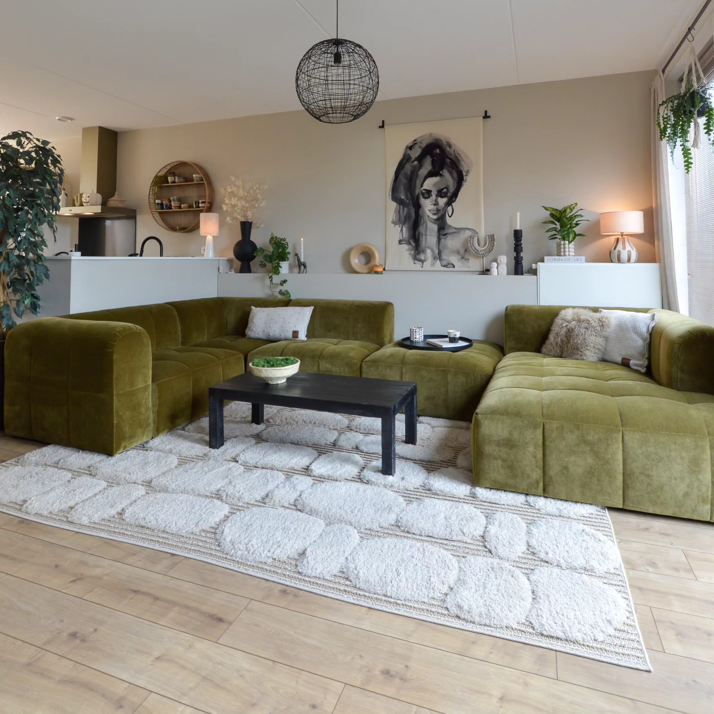 19. Keep a Large Green Sectional Visually Grounded