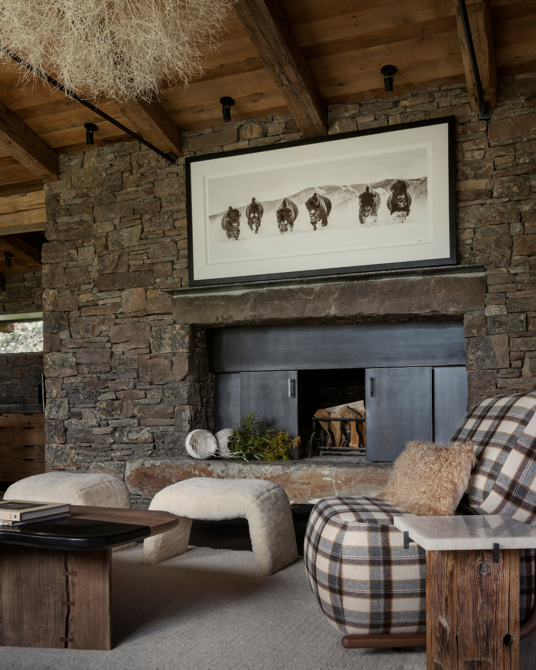 9. Set Plain Steel Against Rough Stone and Wood