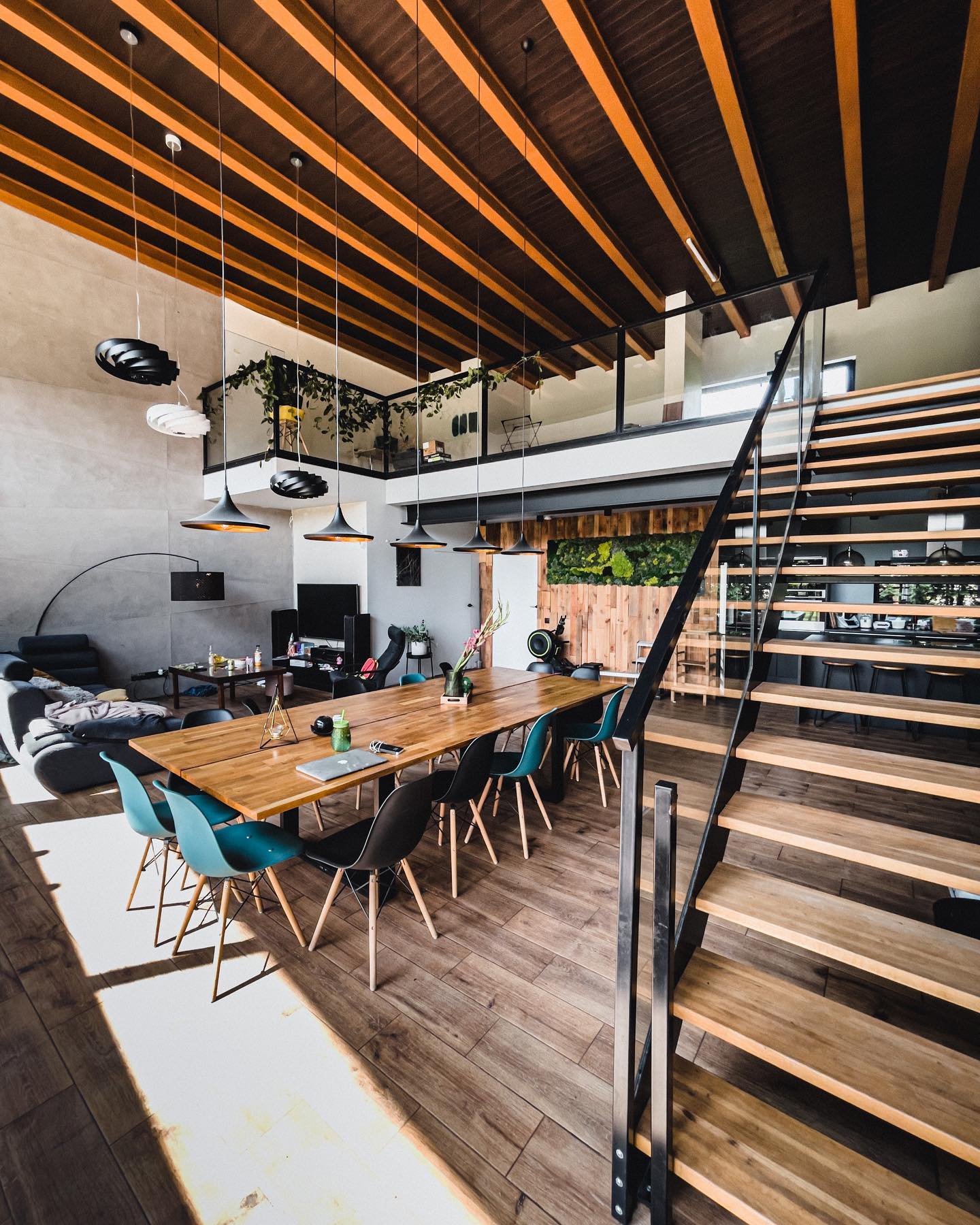 9. Let a Mezzanine Organize the Open Space
