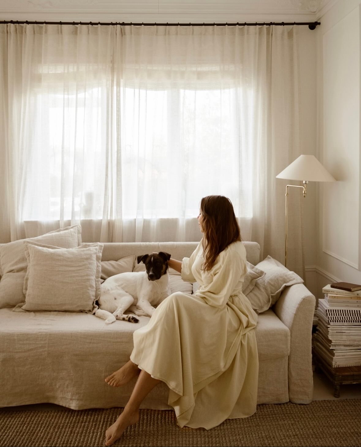 9. Layer Cream Textiles for Everyday Comfort