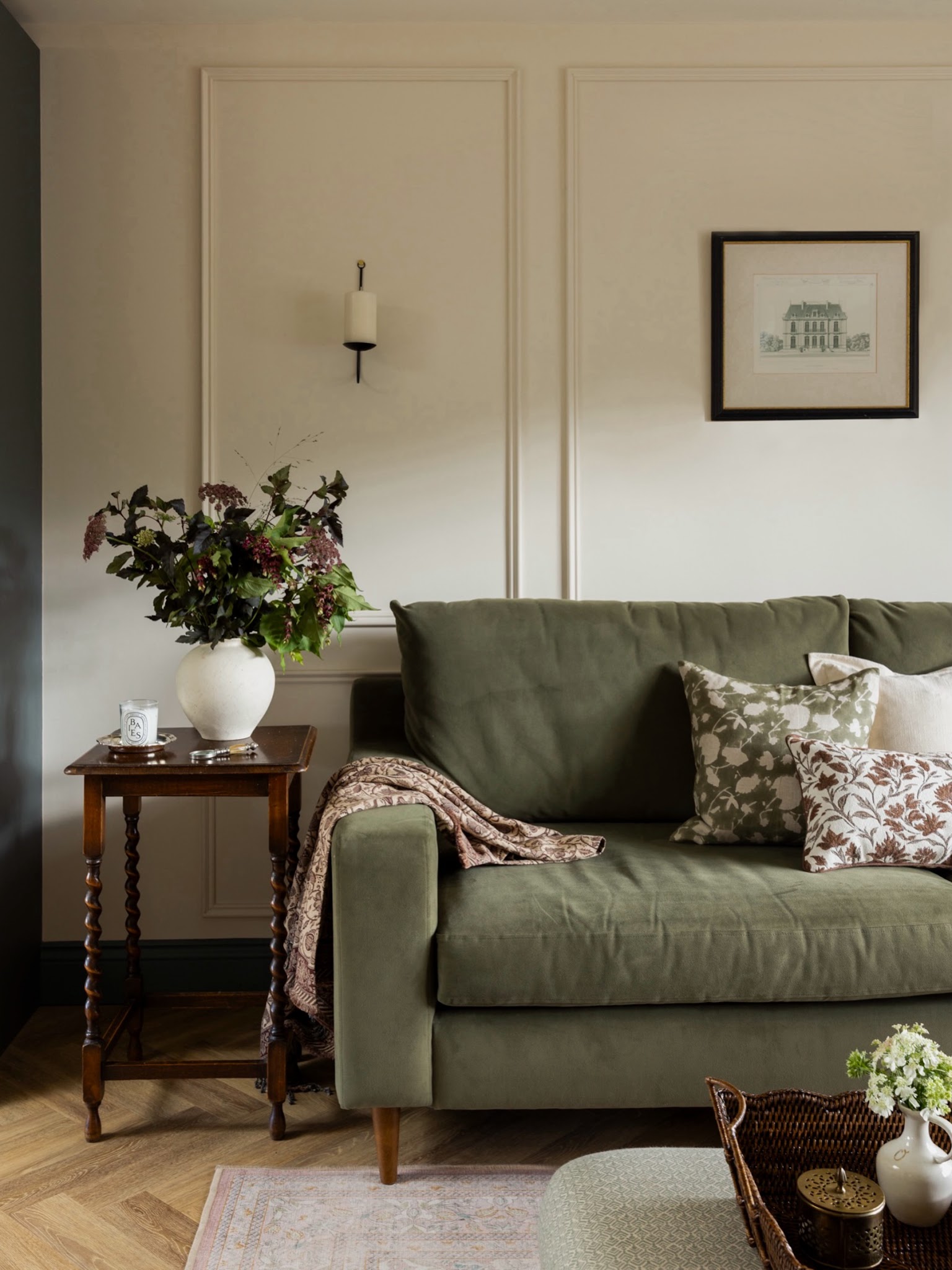 9. Give a Small Family Nook Grown-Up Style